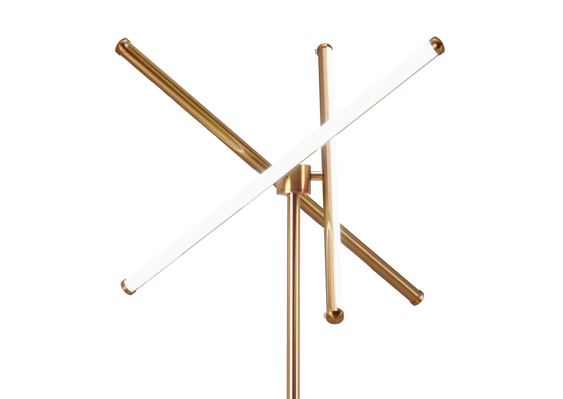 Garza Floor Lamp Brass image 10