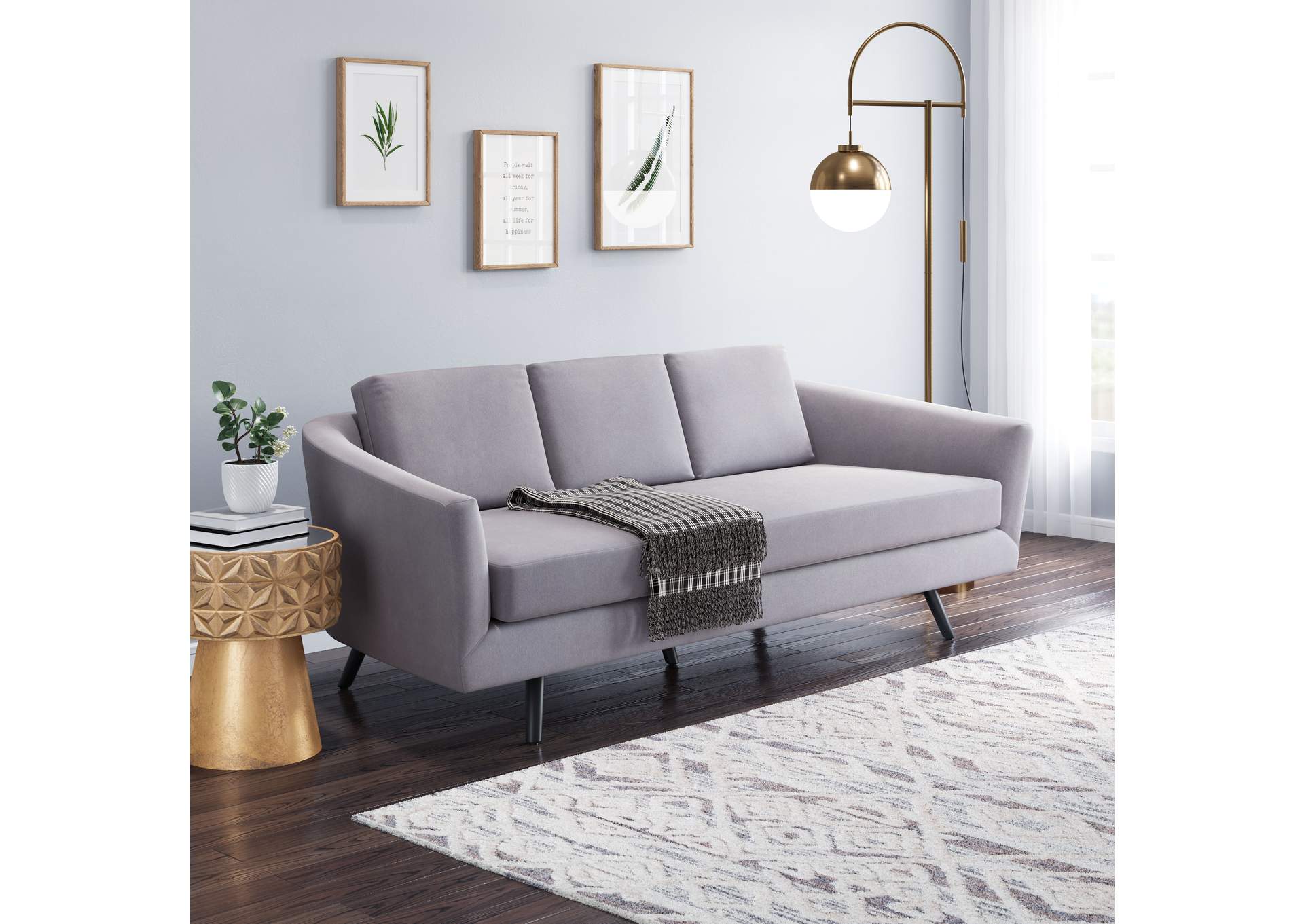 Divinity Sofa Gray image 1