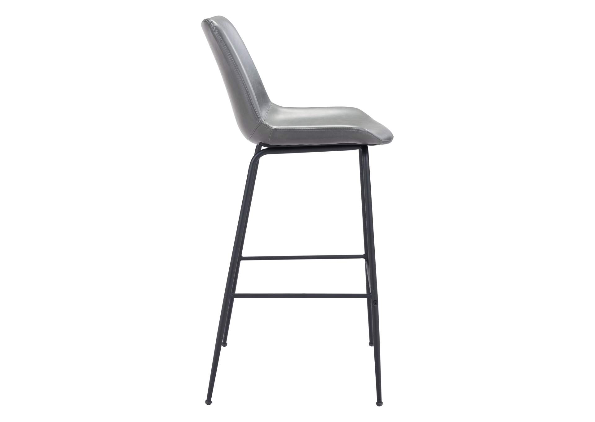 Byron Barstool Gray image 5