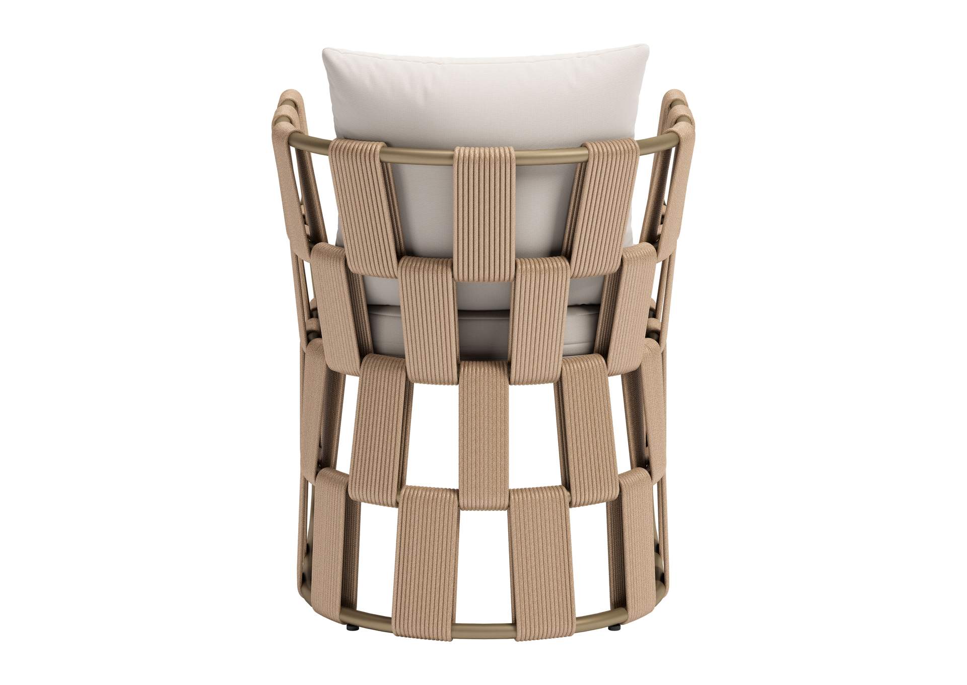 Quadrat Outdoor Dining Chair White image 7