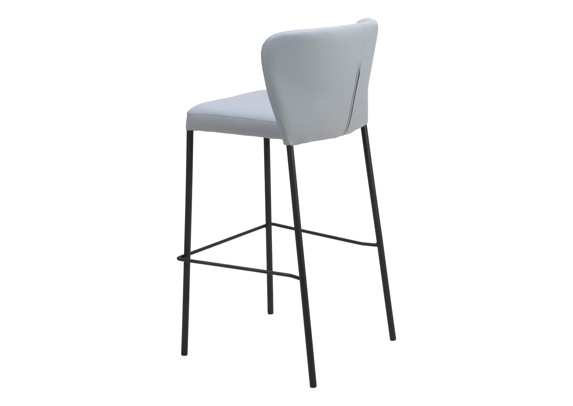 Linz Barstool (Set Of 2) Gray image 7