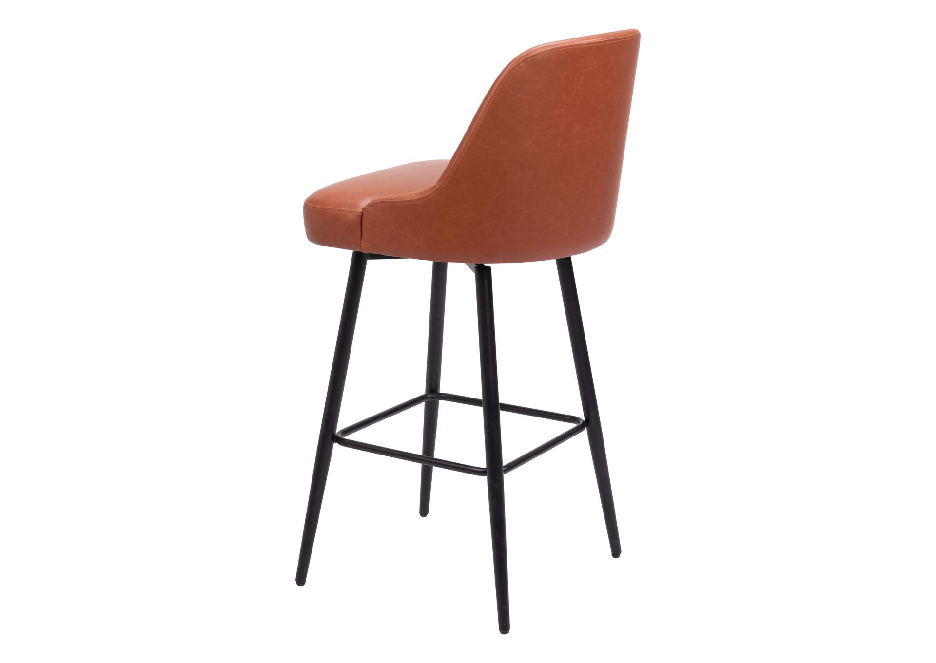 Keppel Swivel Barstool Brown image 7