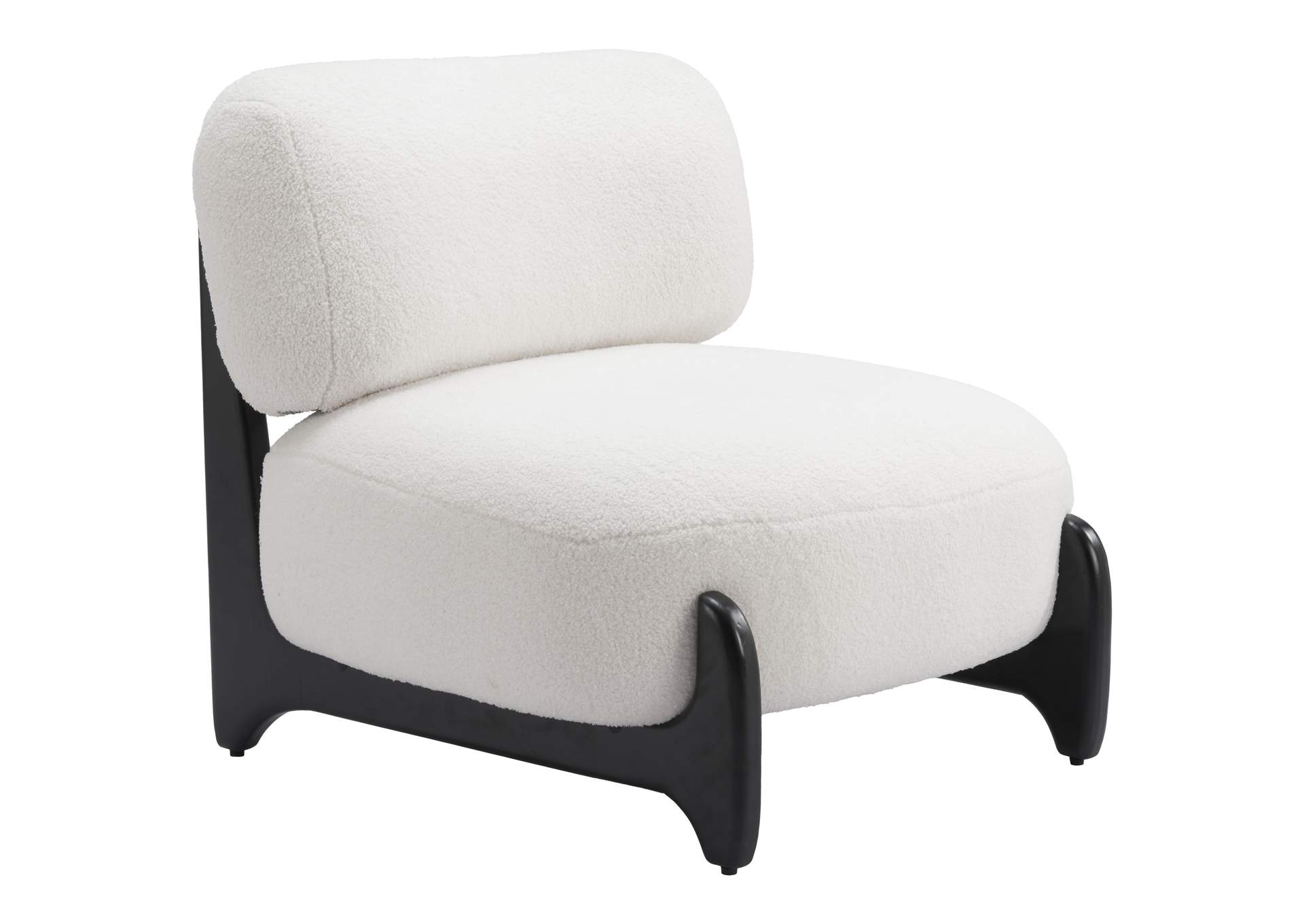 Bombo Accent Chair White image 1