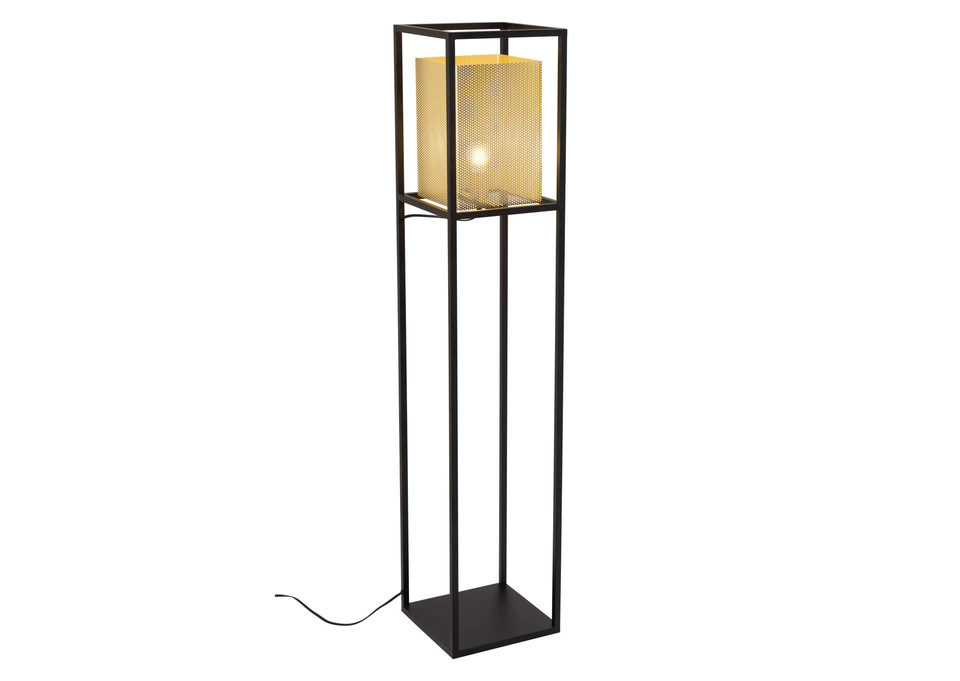 Yves Floor Lamp Gold & Black image 7