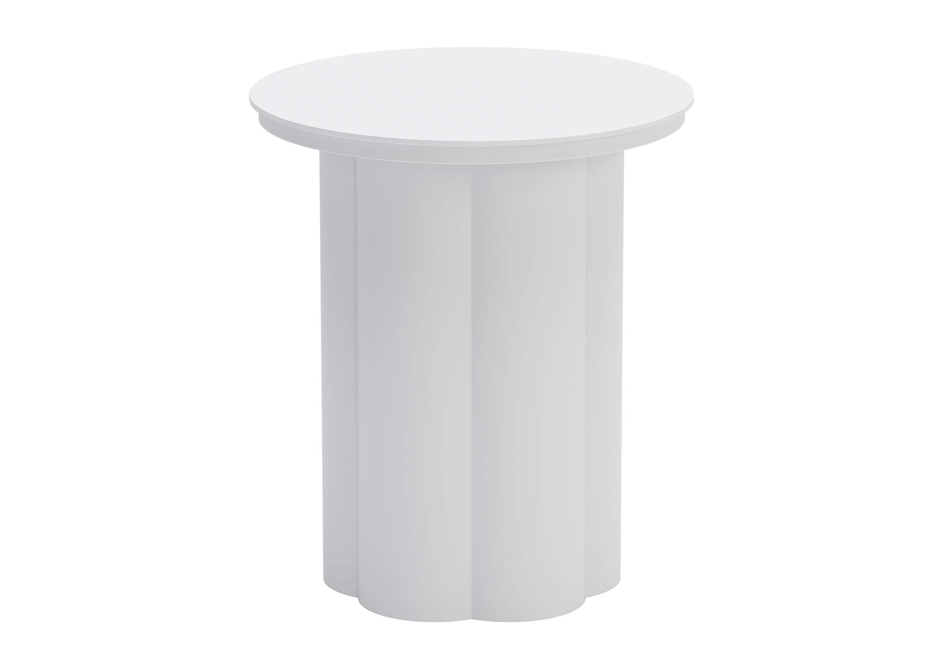 Kogur Outdoor Side Table White image 5