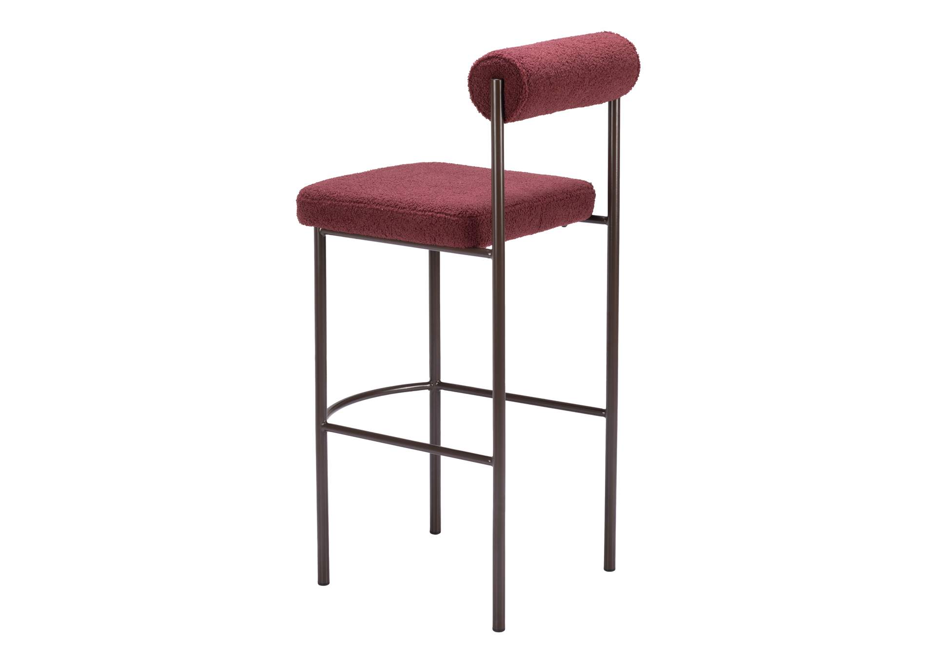 Livorno Barstool (Set Of 2) Red & Bronze image 8