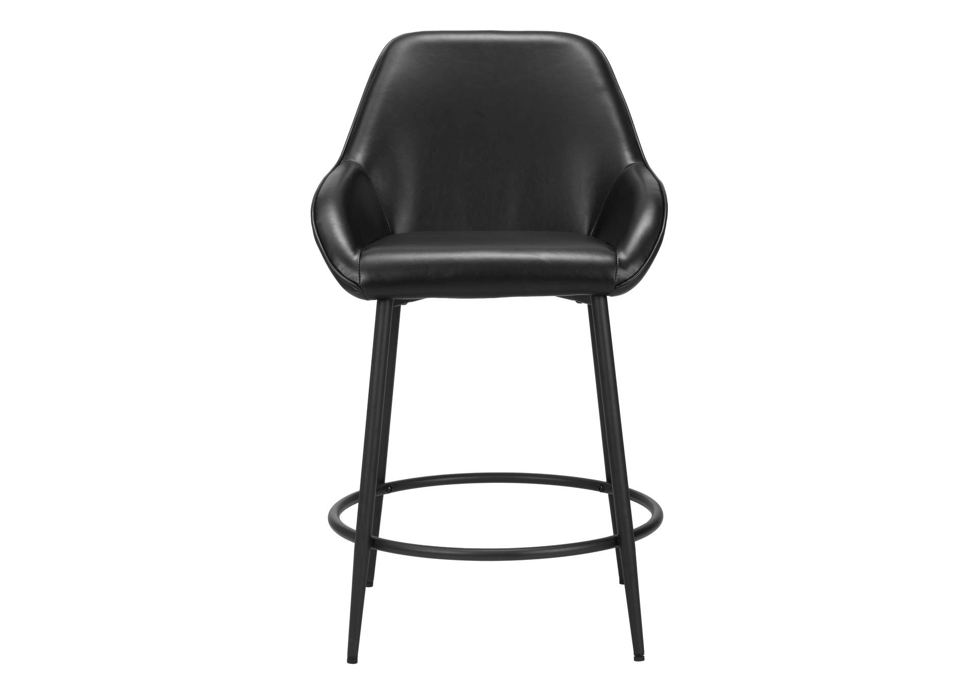 Vila Counter Stool (Set Of 2) Black image 4