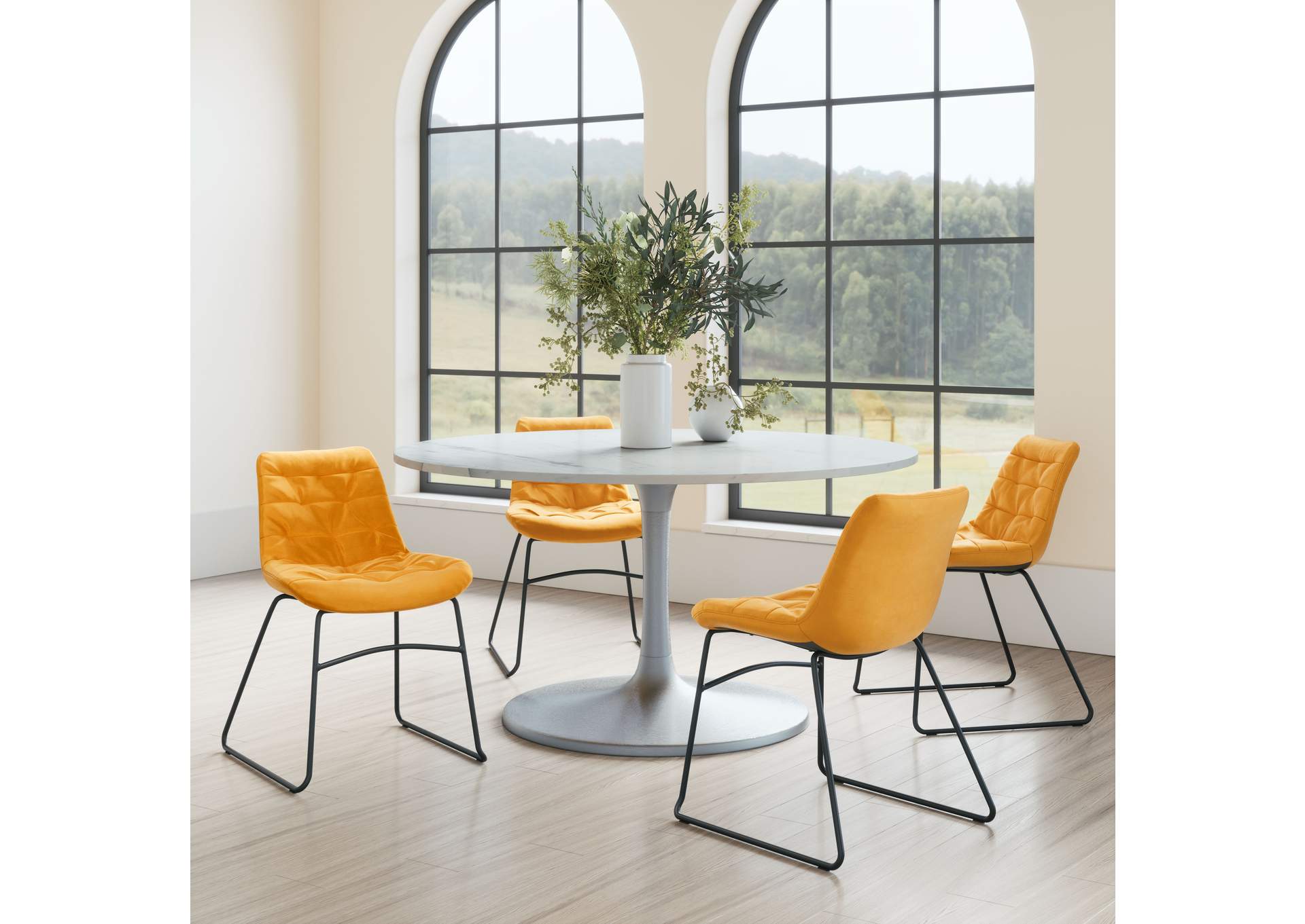 Tammy Dining Chair (Set Of 2) Yellow image 3