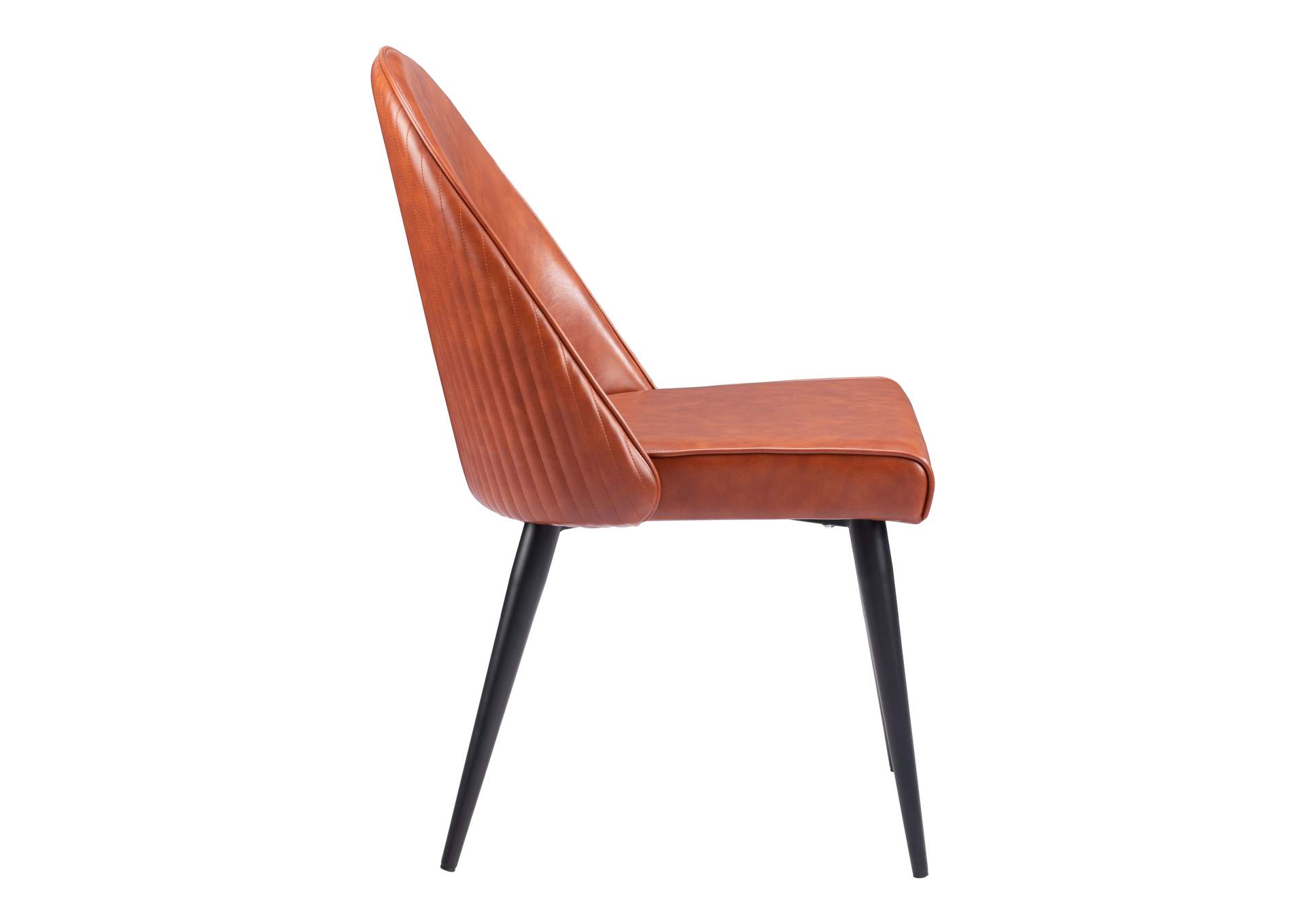 Silloth Armless Dining Chair (Set Of 2) Brown image 3