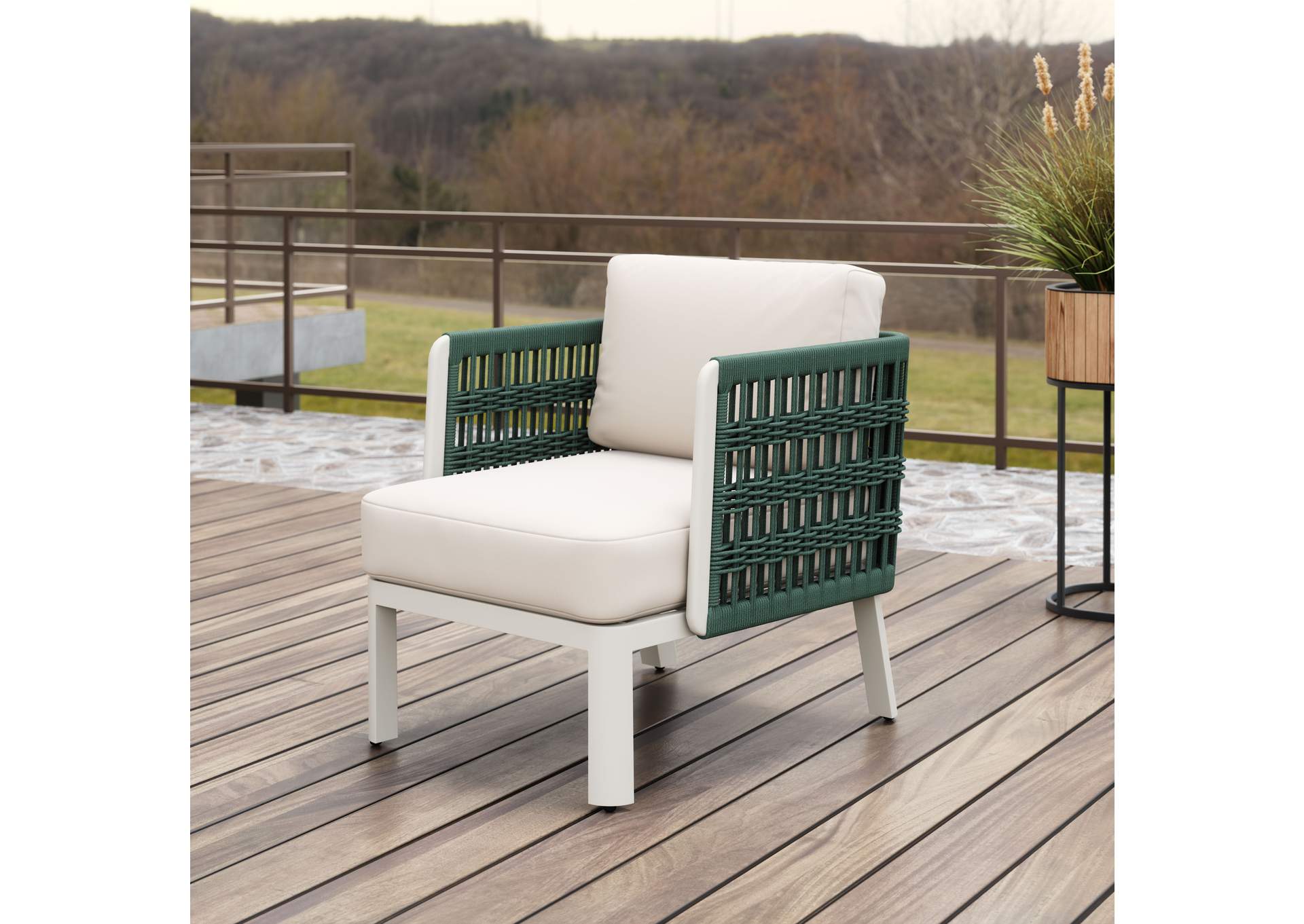 Bridgehampton Outdoor Armchair White image 1