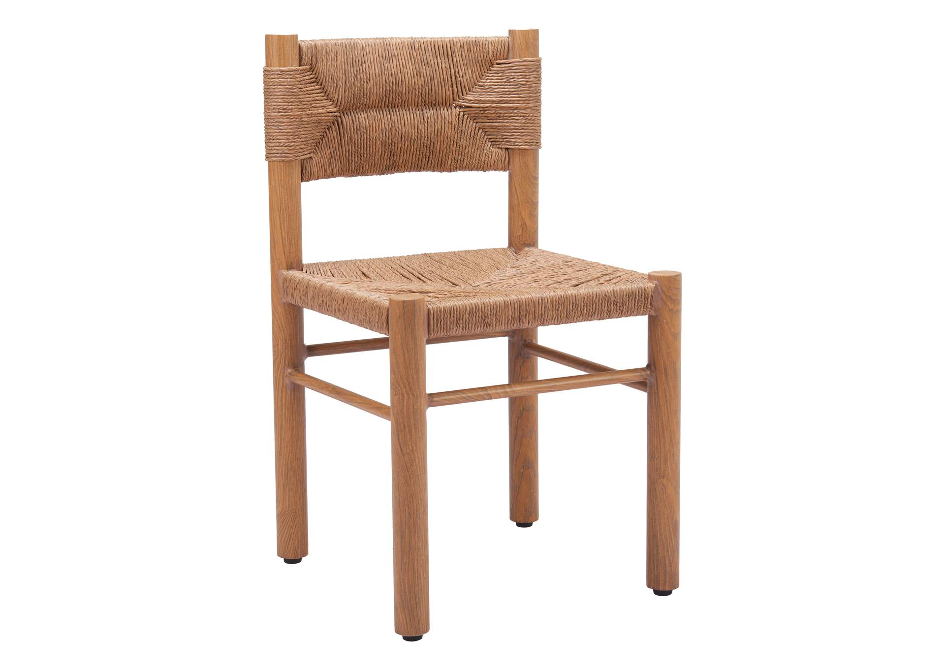 Iska Outdoor Dining Chair (Set Of 2) Natural image 10