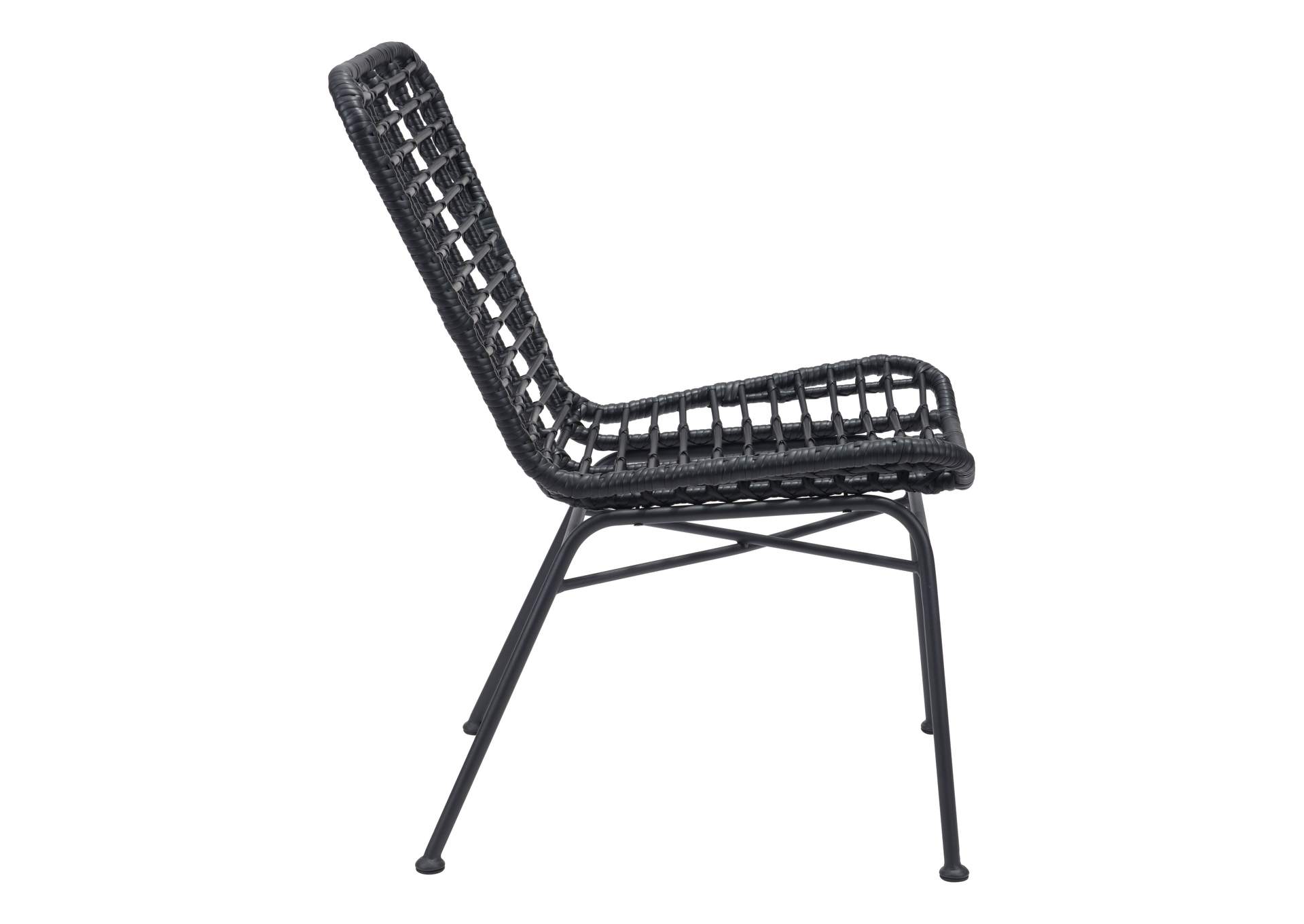 Lorena Outdoor Dining Chair (Set Of 2) Black image 5