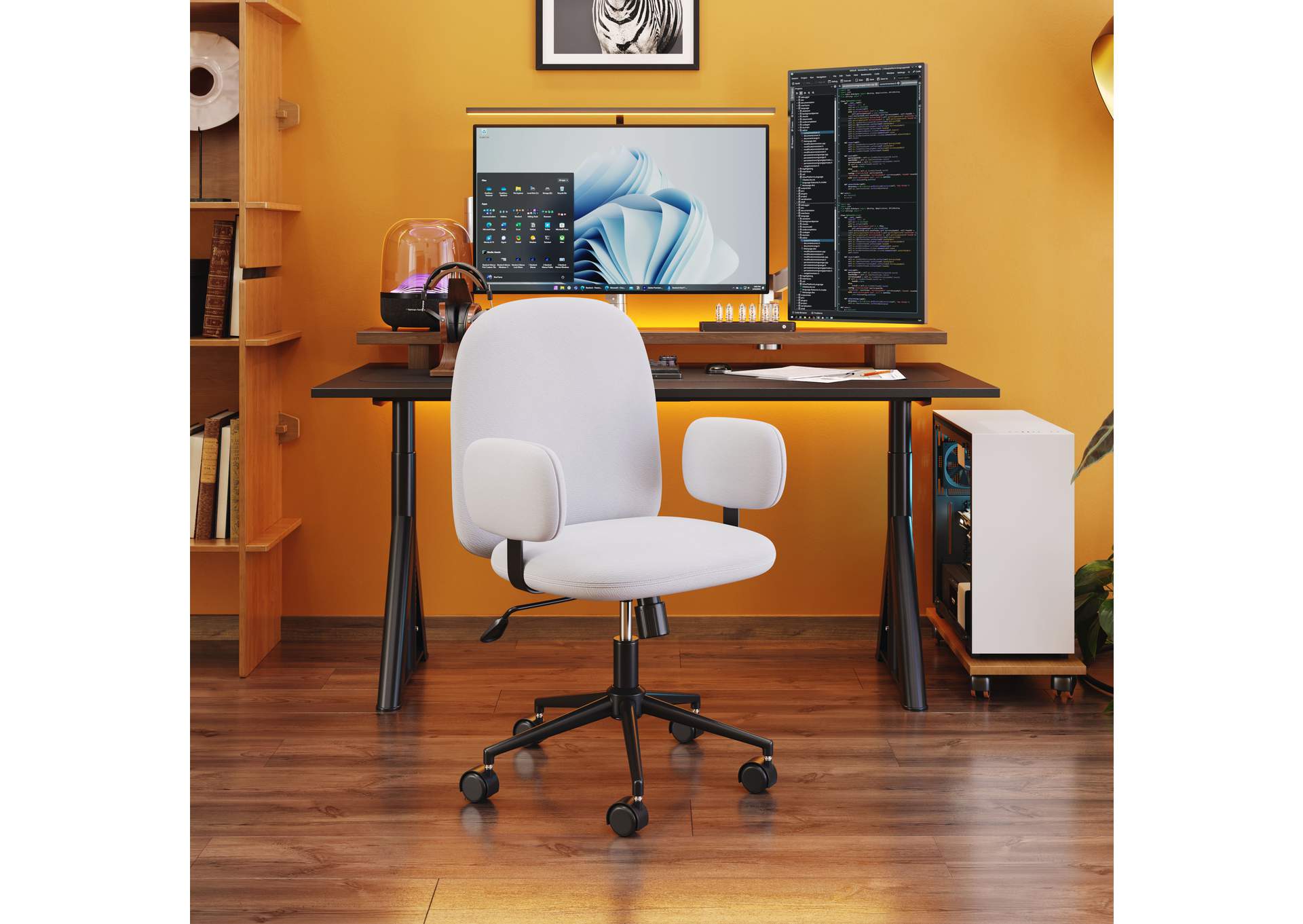 Lionel Office Chair Beige image 1