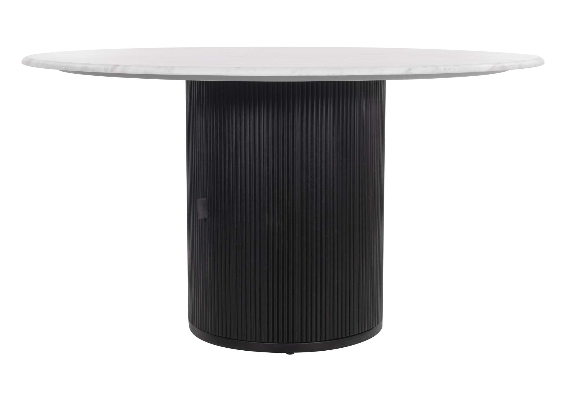 Izola Dining Table White & Black image 6