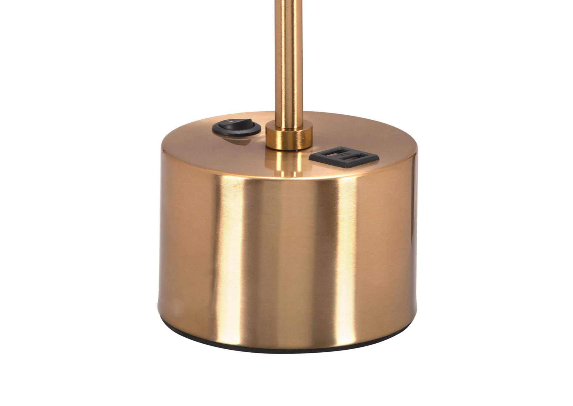 Kippy Table Lamp Brown & Brass image 9