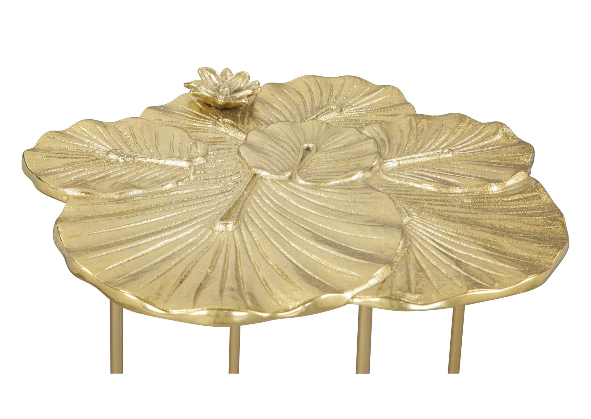 Lotus Side Table Gold image 8