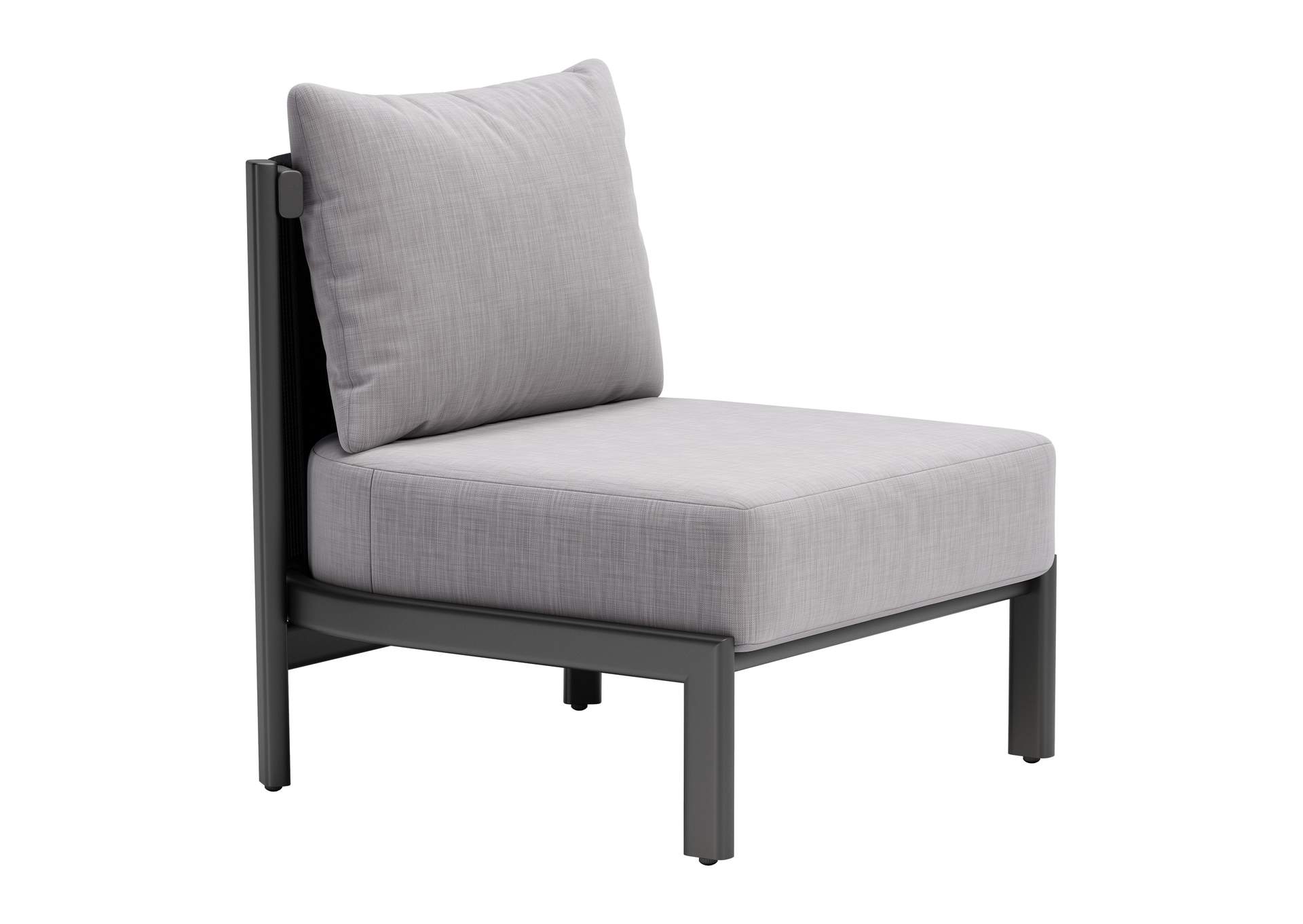 Horizon Outdoor Accent Chair Gray image 10