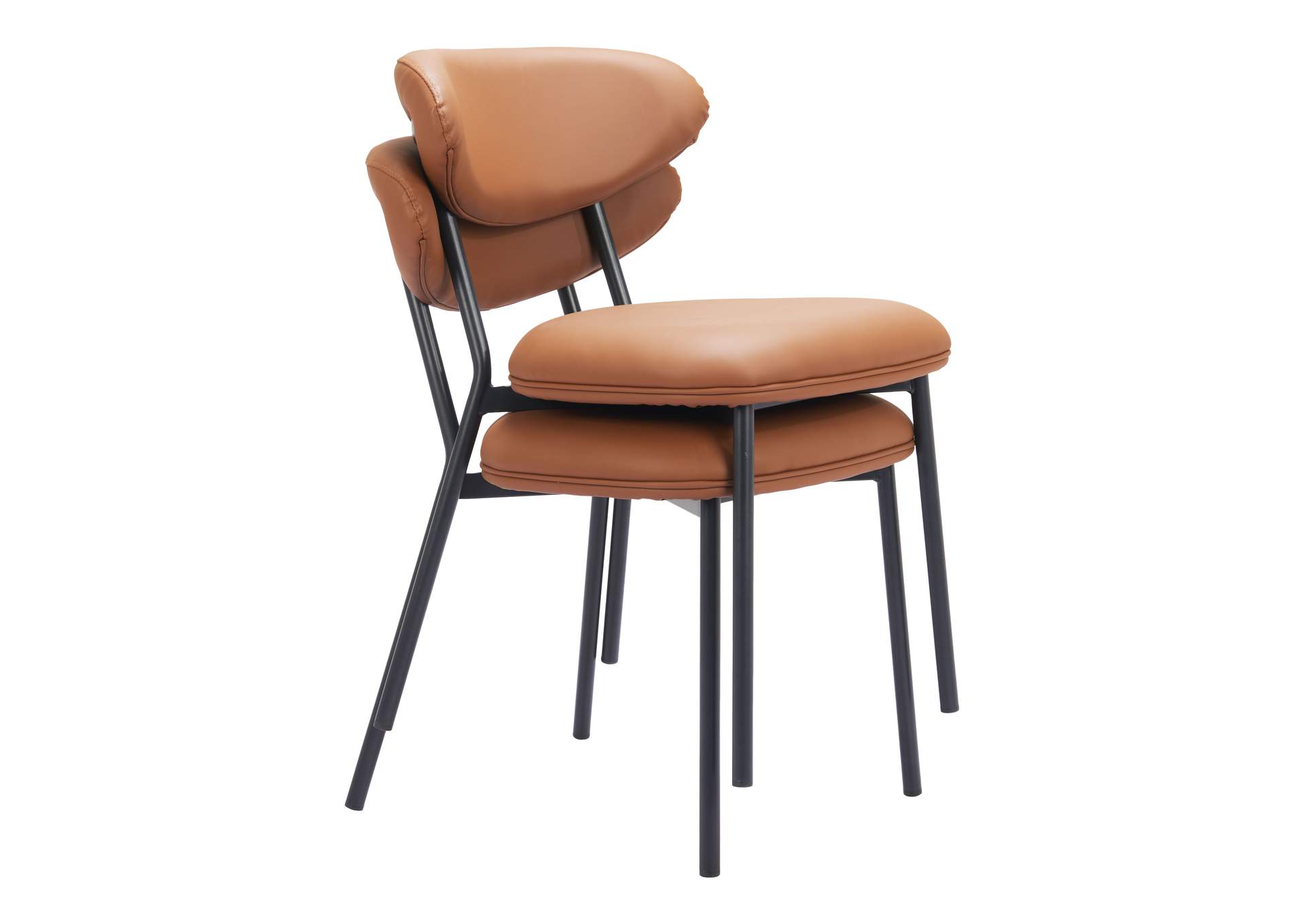 Rorun Dining Chair (Set Of 4) Brown image 8