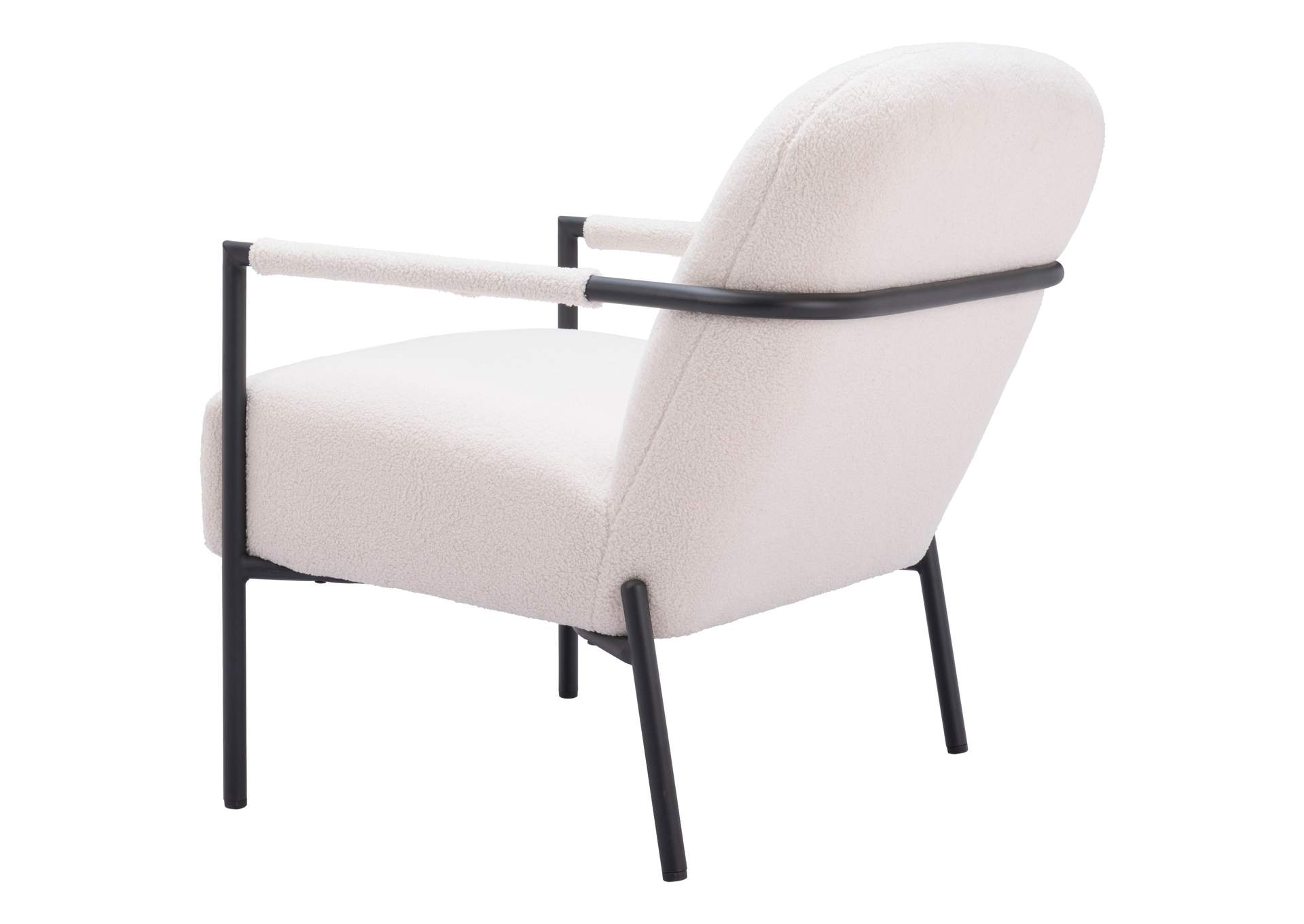Chicago Accent Chair Ivory image 8