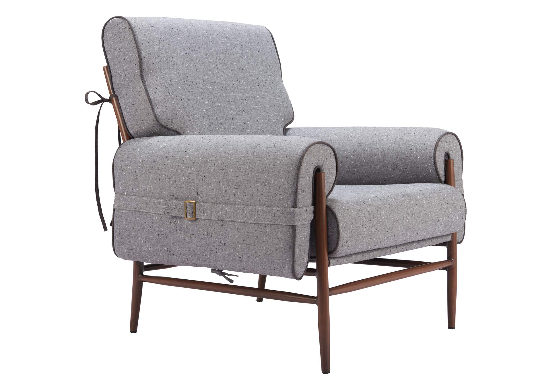 Klem Accent Chair Gray image 7