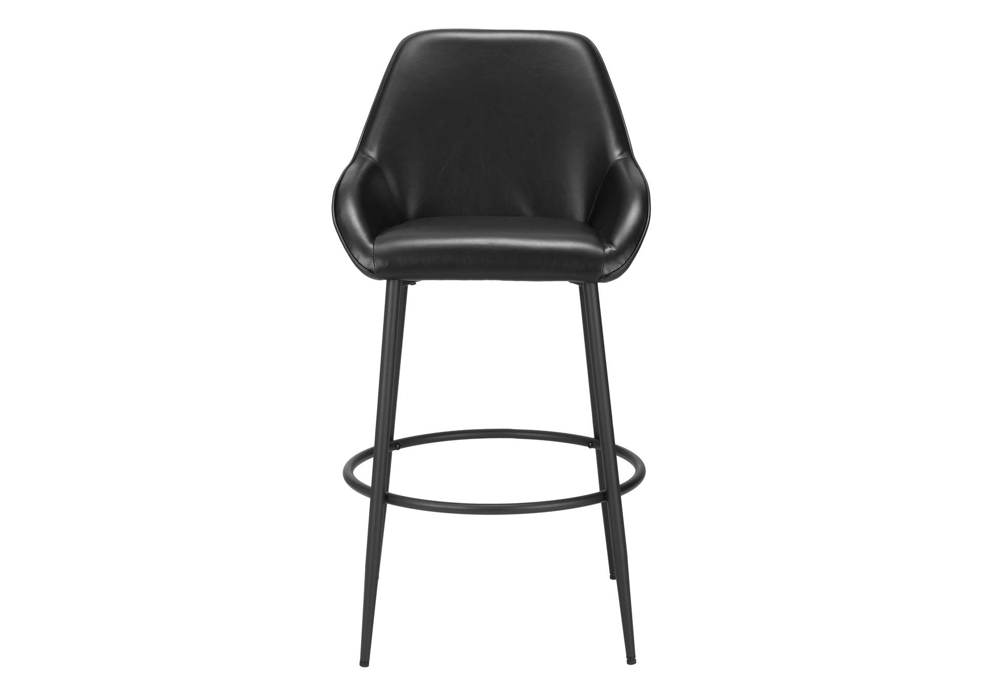 Vila Barstool (Set Of 2) Black image 4