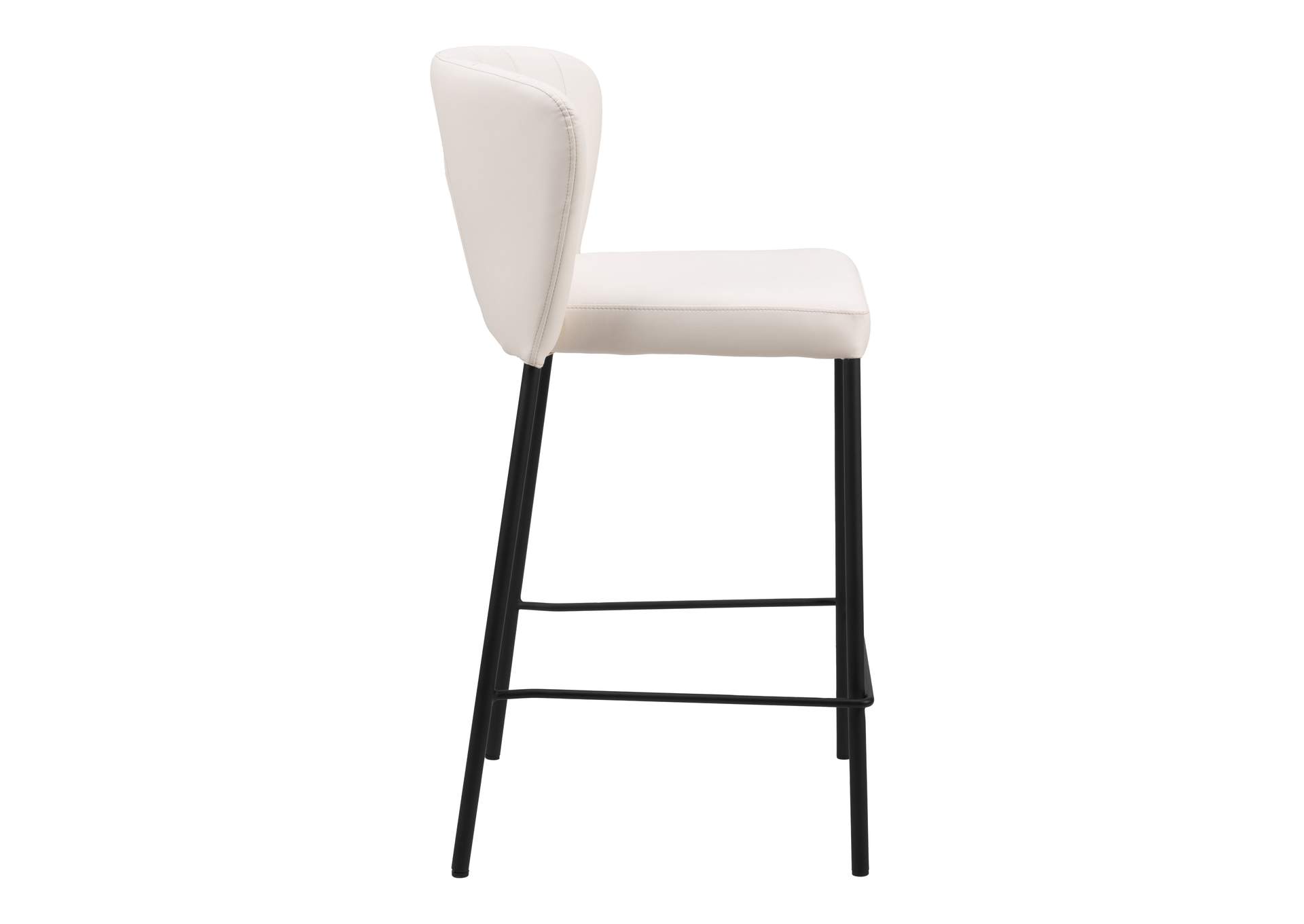 Linz Counter Stool (Set Of 2) Cream image 3