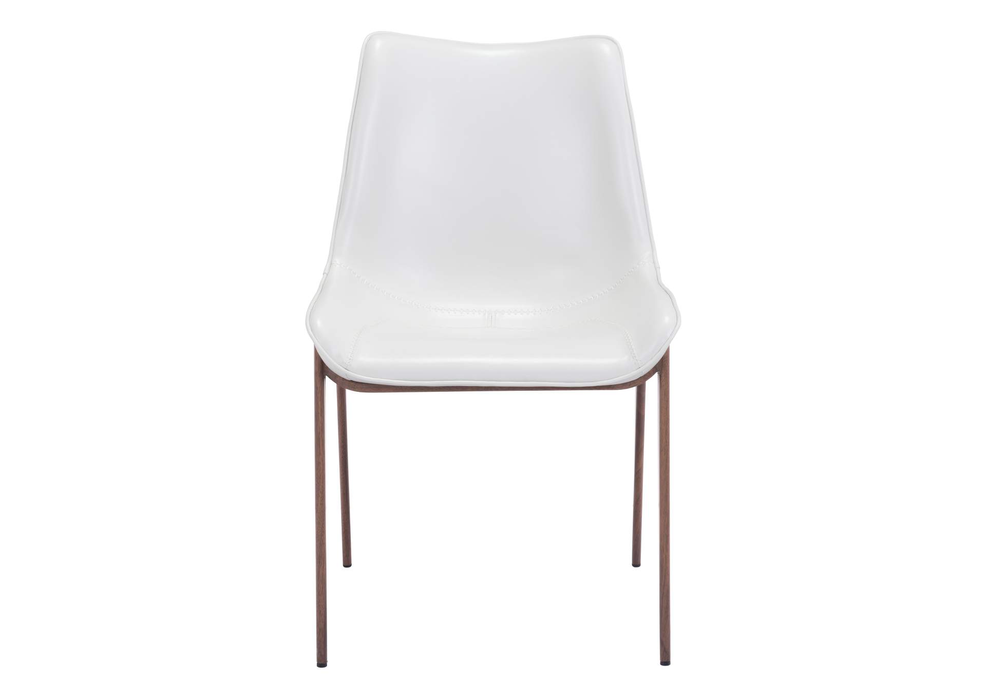 Magnus Dining Chair (Set Of 2) White & Walnut image 7