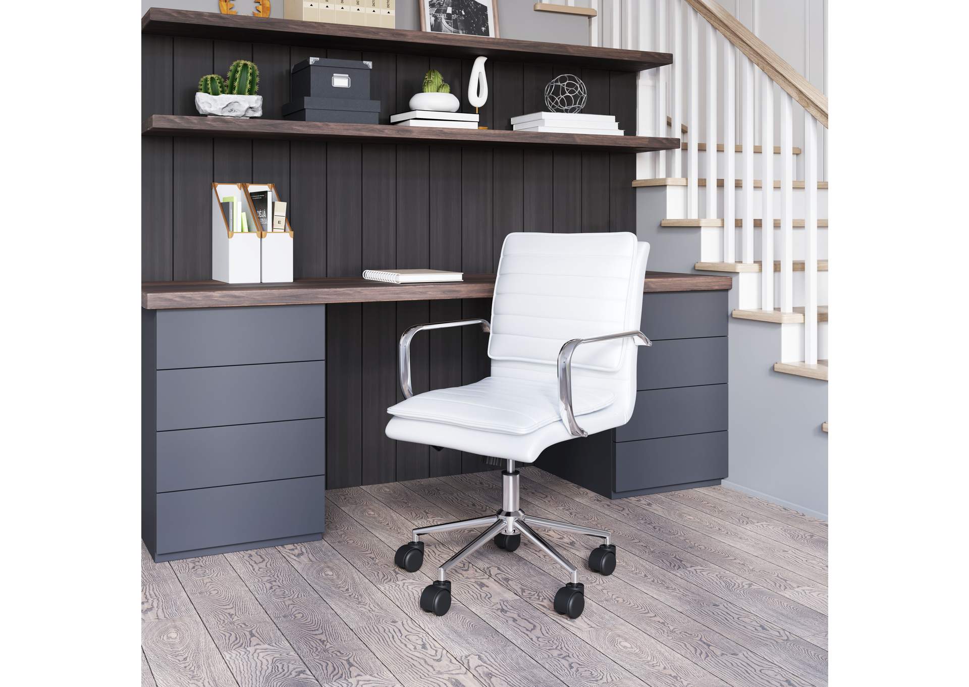 Partner Office Chair White image 1