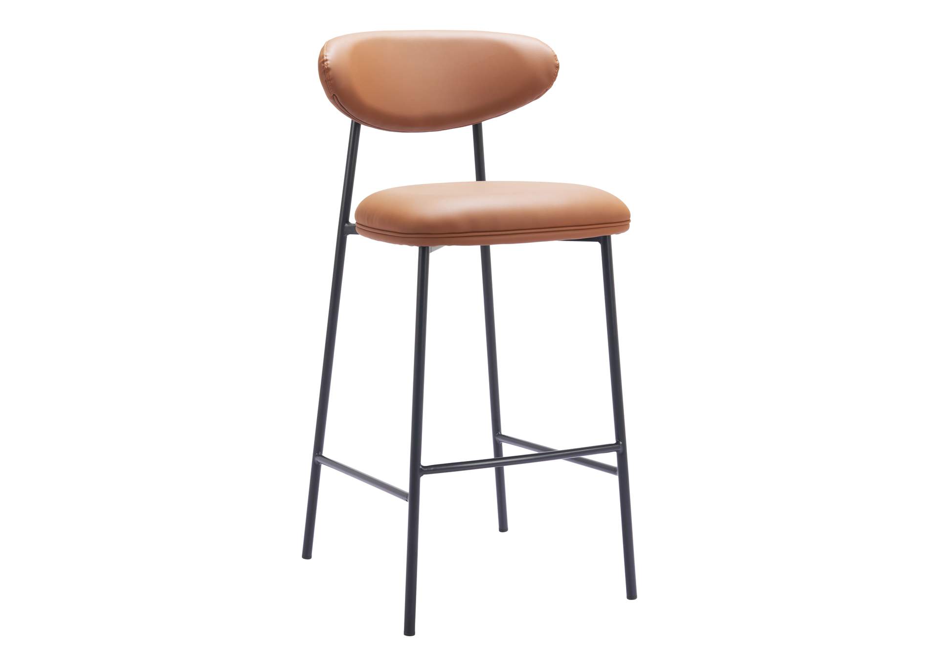 Rorun Barstool (Set Of 2) Brown image 1