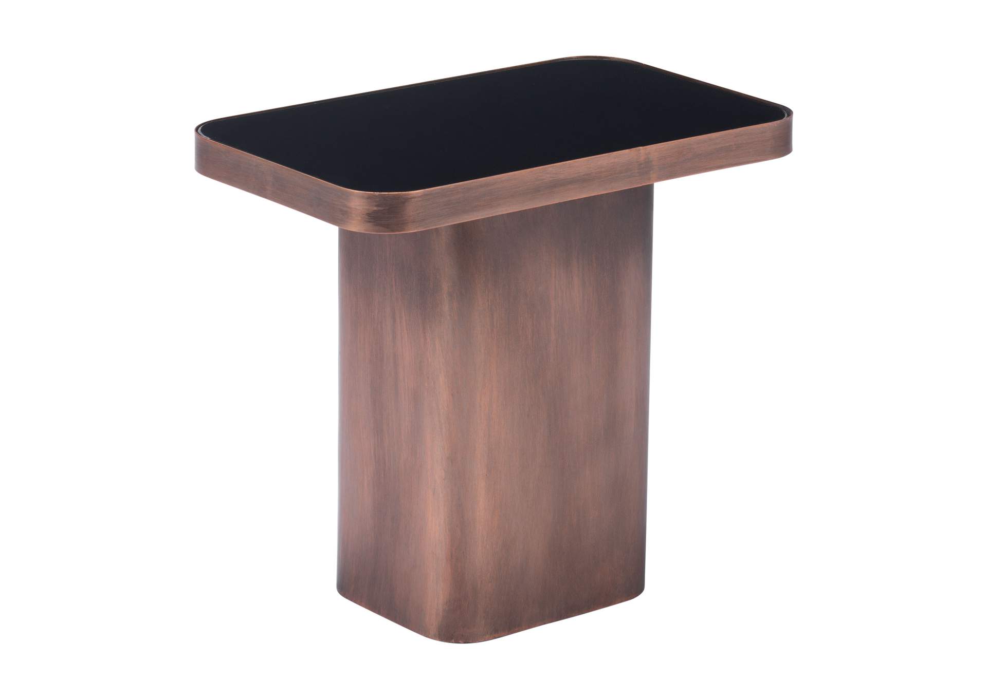 Marcos Side Table Black & Antique Bronze image 3