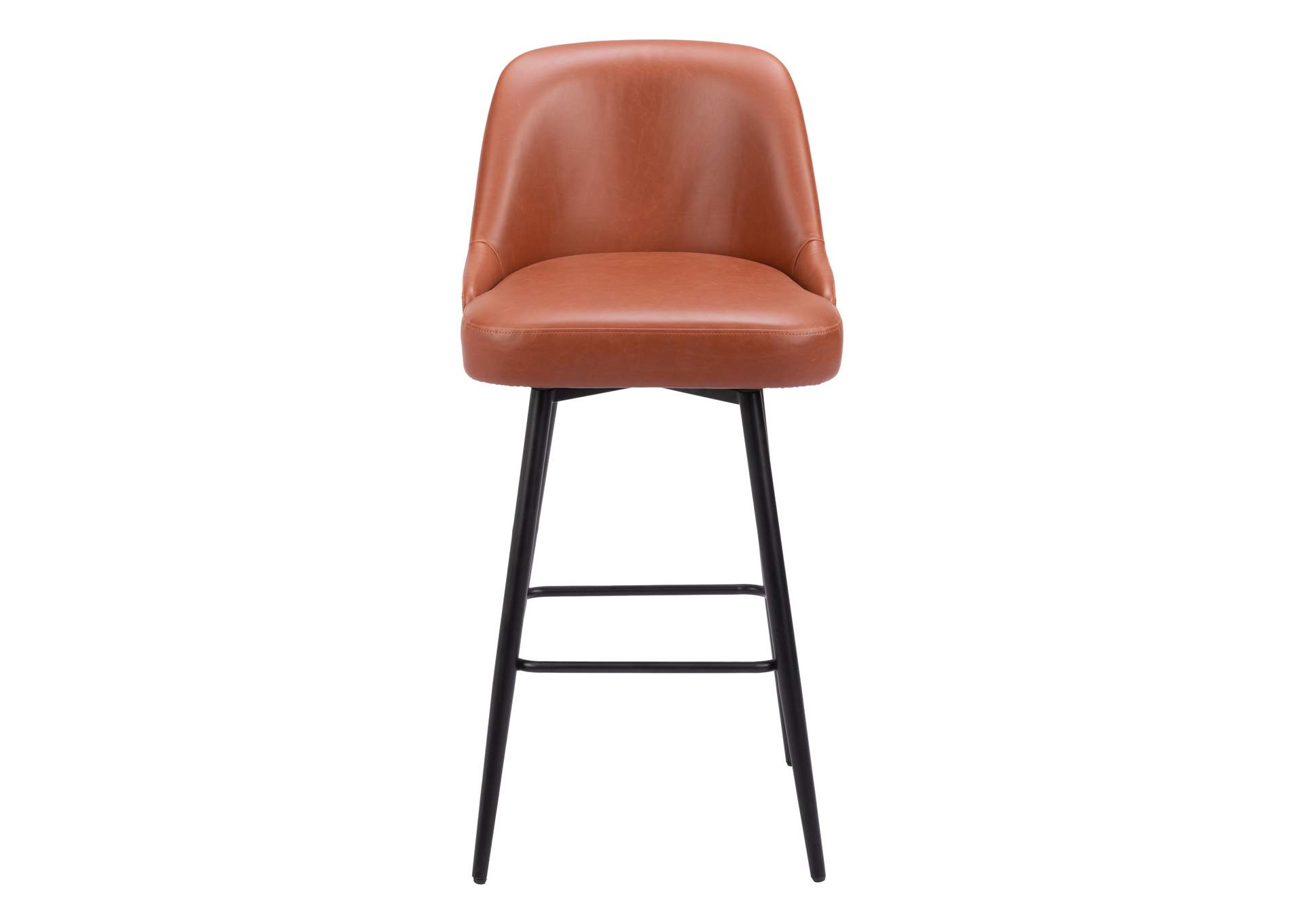 Keppel Swivel Barstool Brown image 5