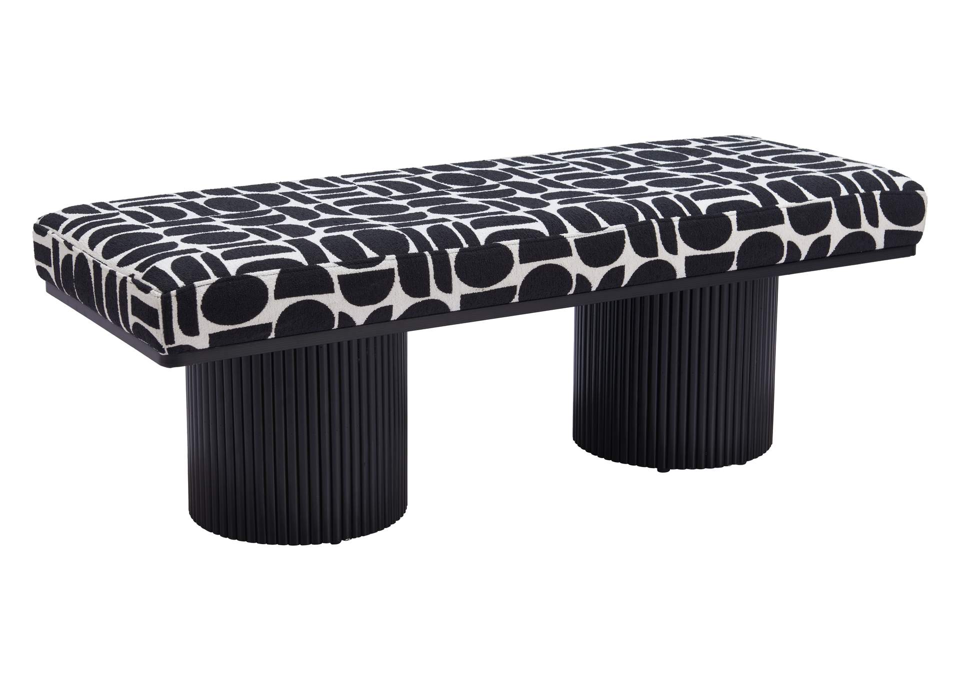 Botoia Bench Black & White image 5