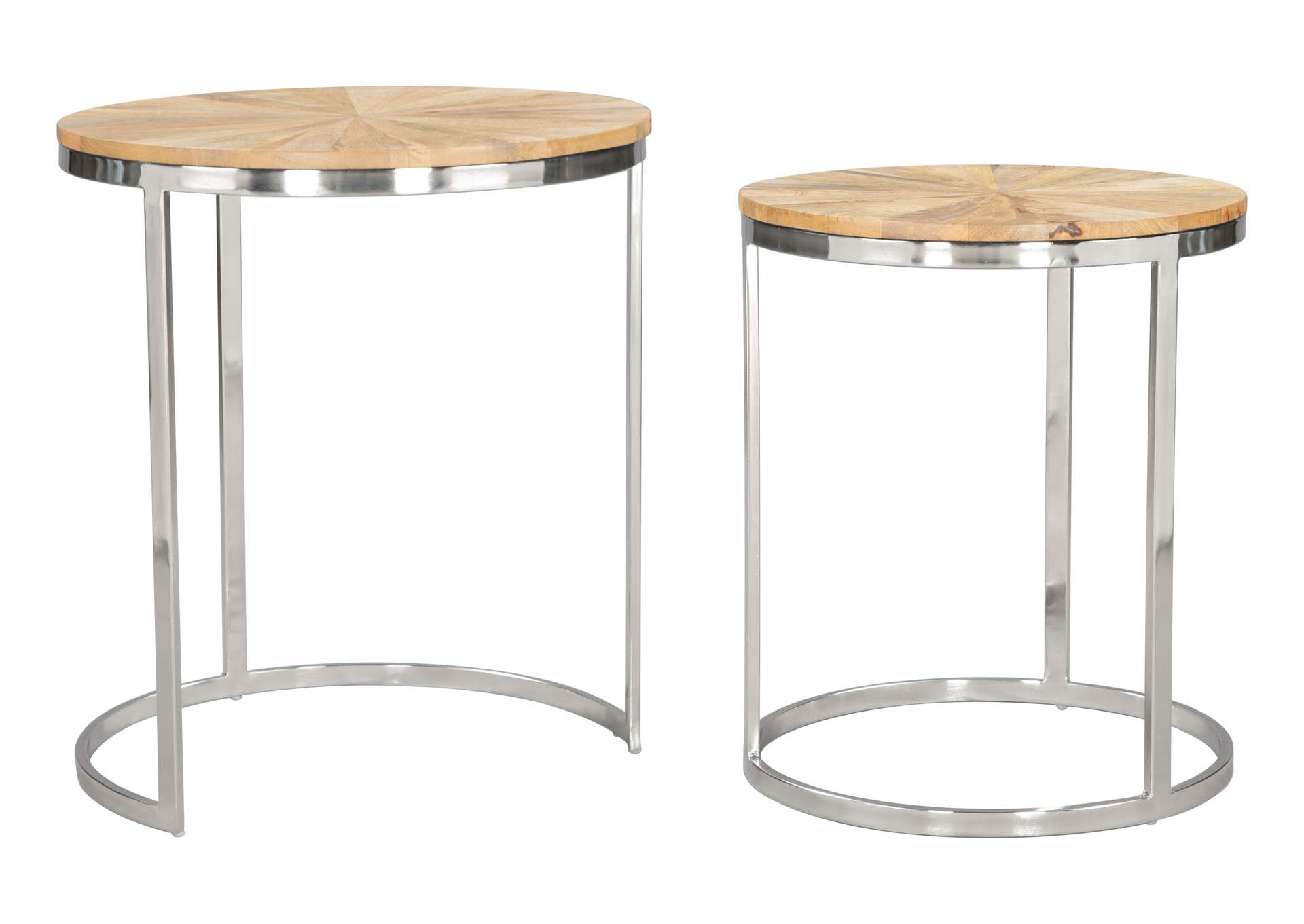 Bari Nesting Table Set (2-Piece) Natural image 7