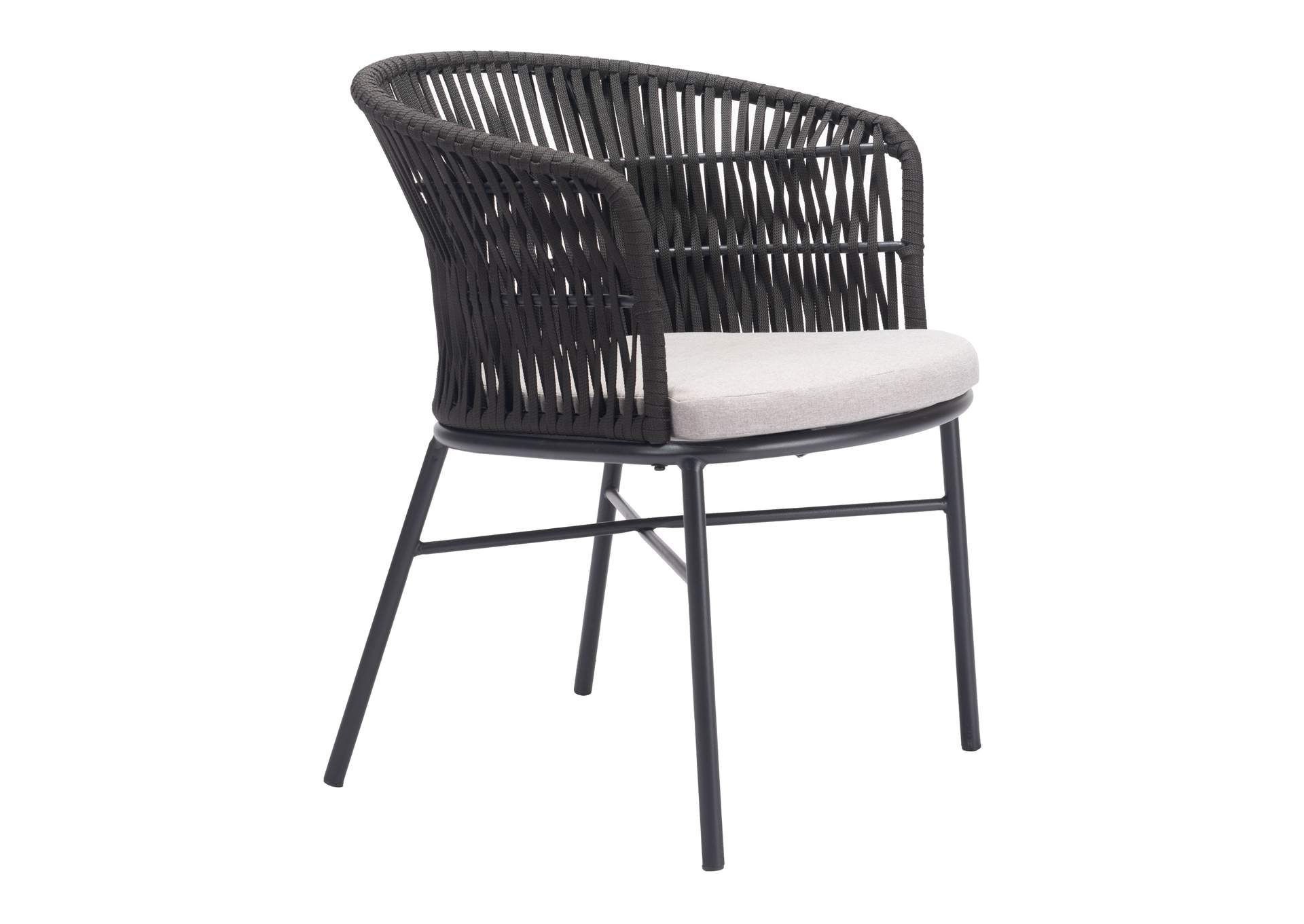 Freycinet Outdoor Dining Chair (Set Of 2) Black image 7