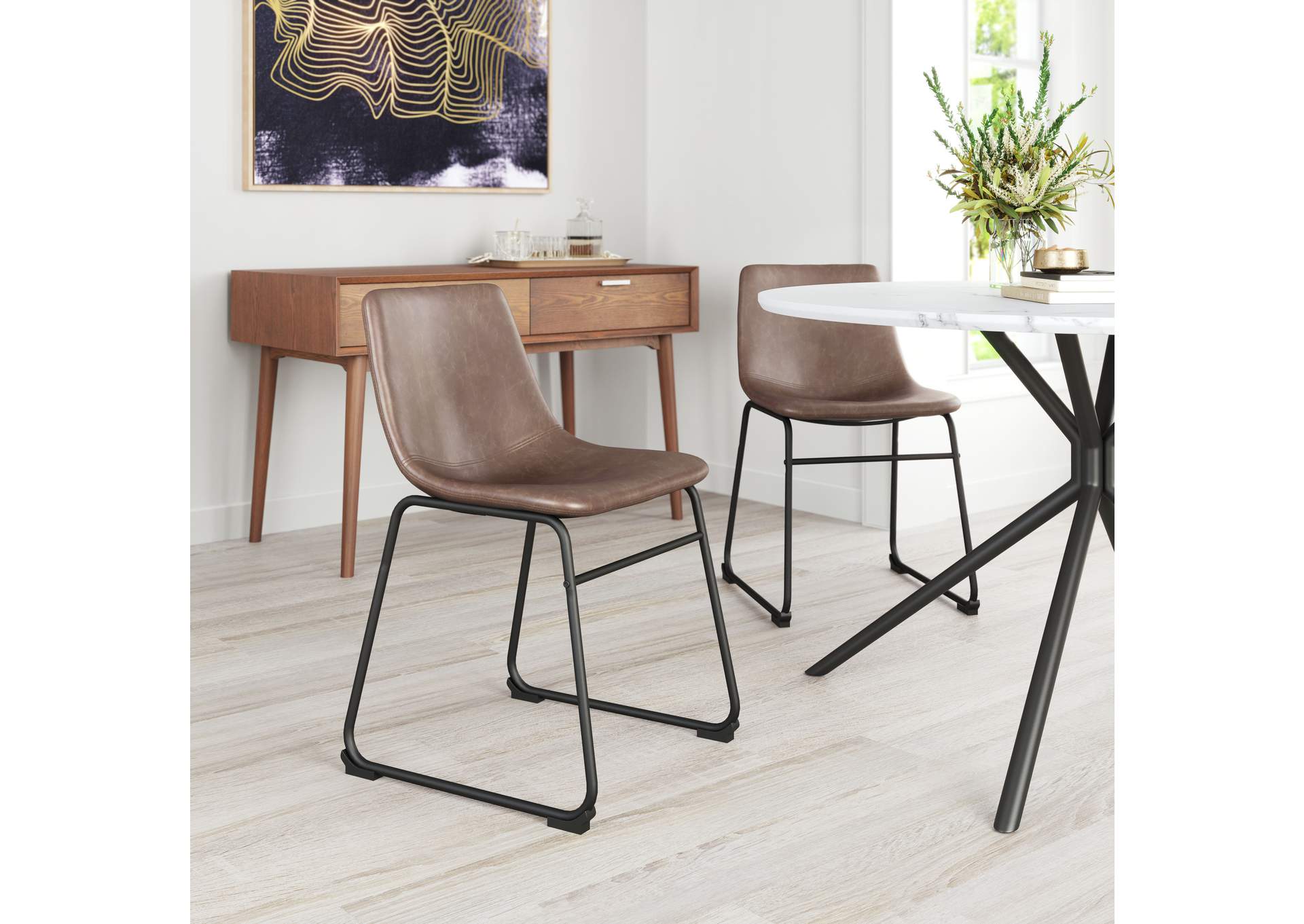 Smart Dining Chair (Set Of 2) Vintage Espresso image 1