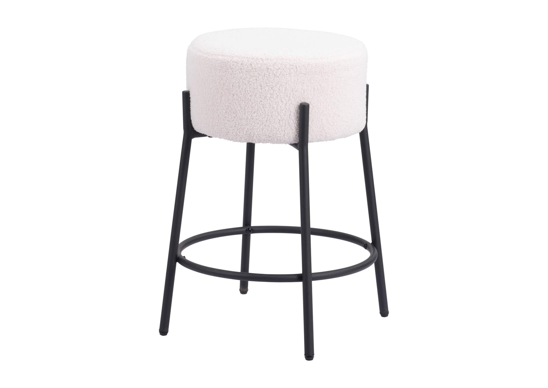 Blanche Counter Stool (Set Of 2) Ivory image 3