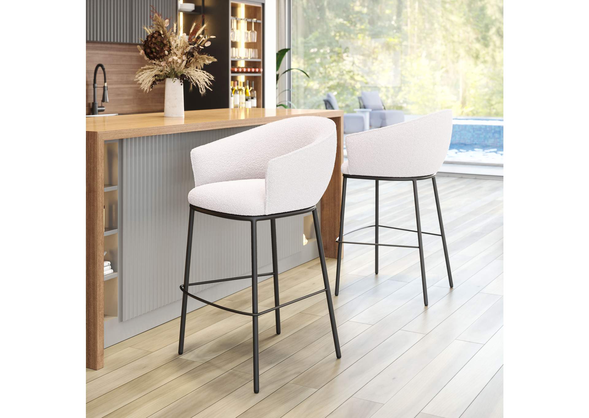 Essen Barstool Ivory image 1