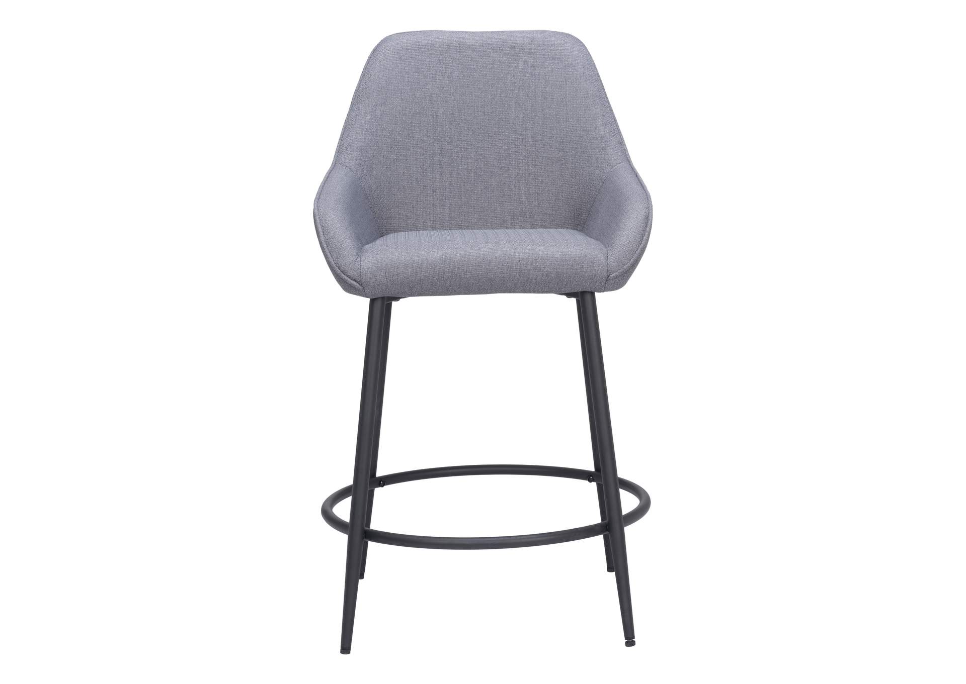 Vila Counter Stool (Set Of 2) Gray image 4