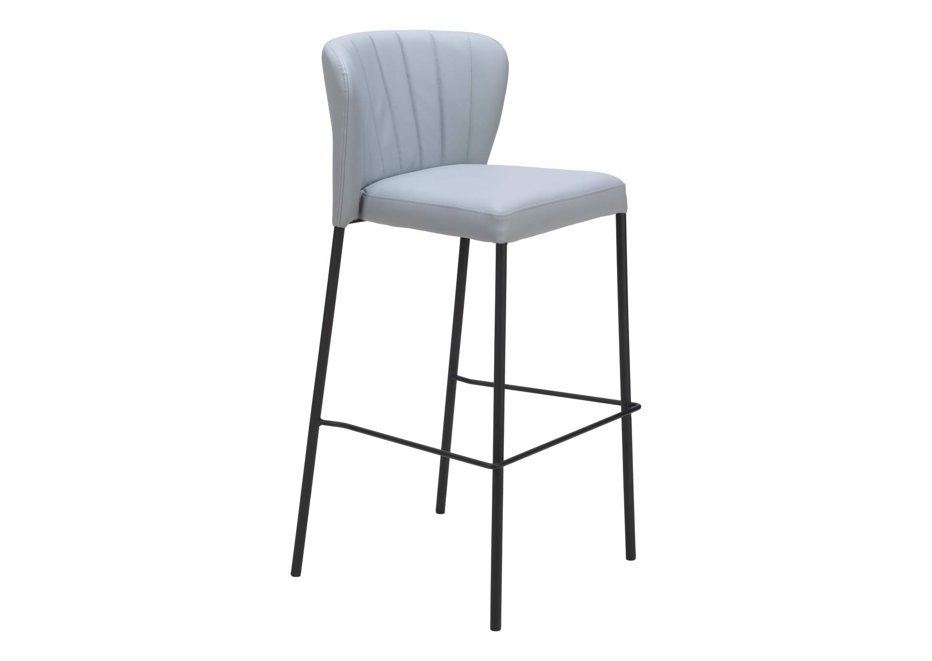 Linz Barstool (Set Of 2) Gray image 3