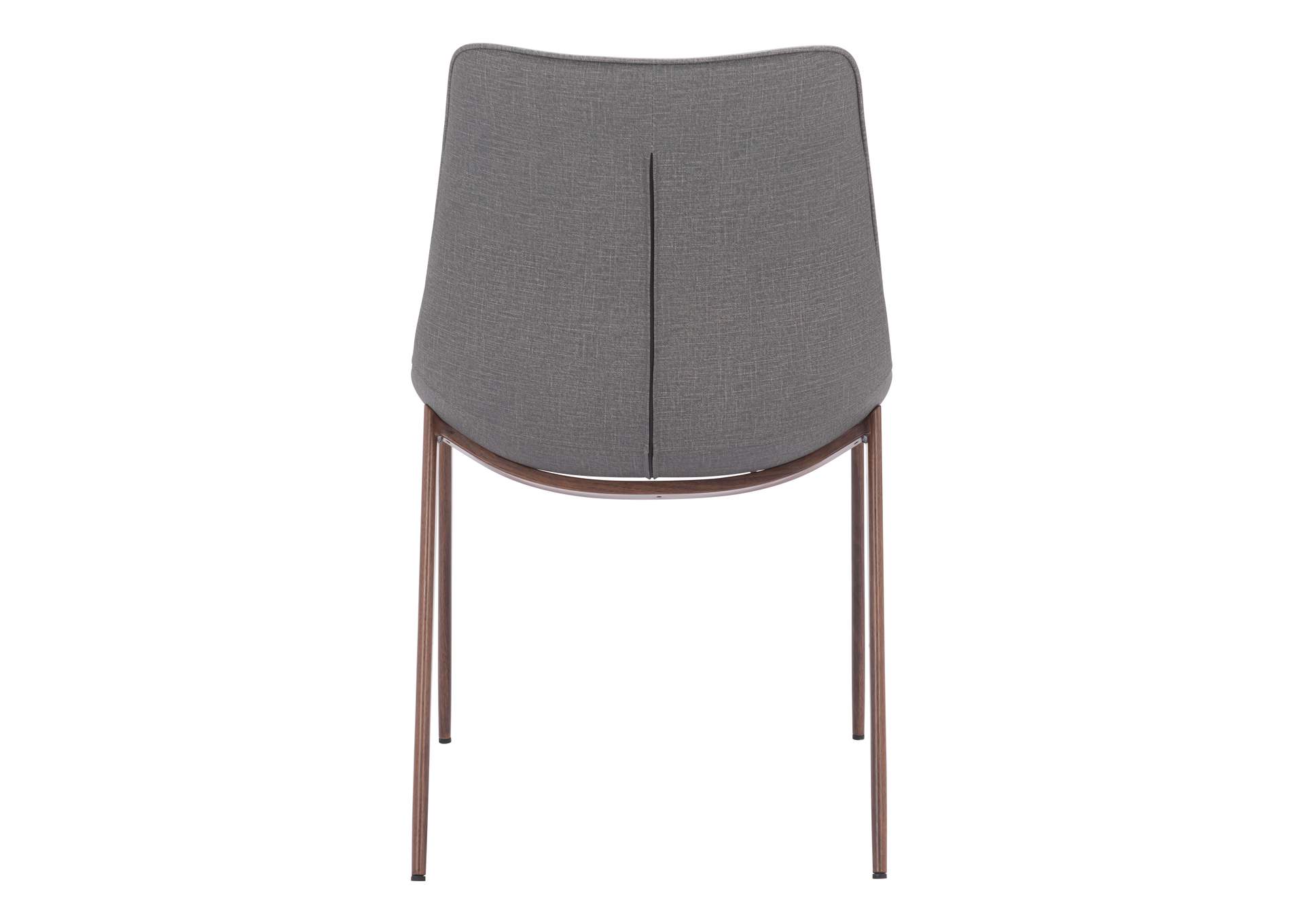 Magnus Dining Chair (Set Of 2) Slate Gray & Walnut image 8
