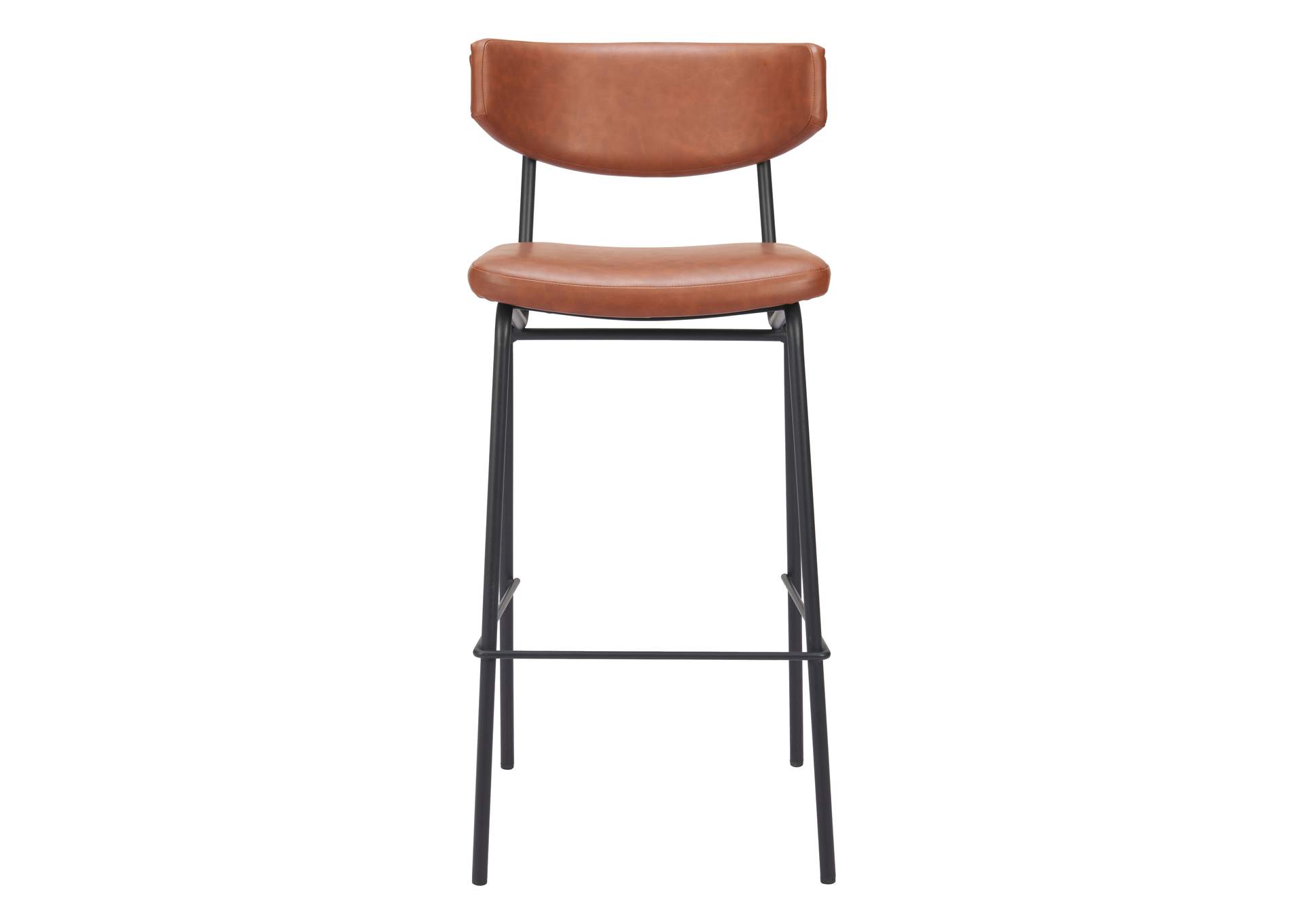 Charon Barstool (Set Of 2) Vintage Brown image 5