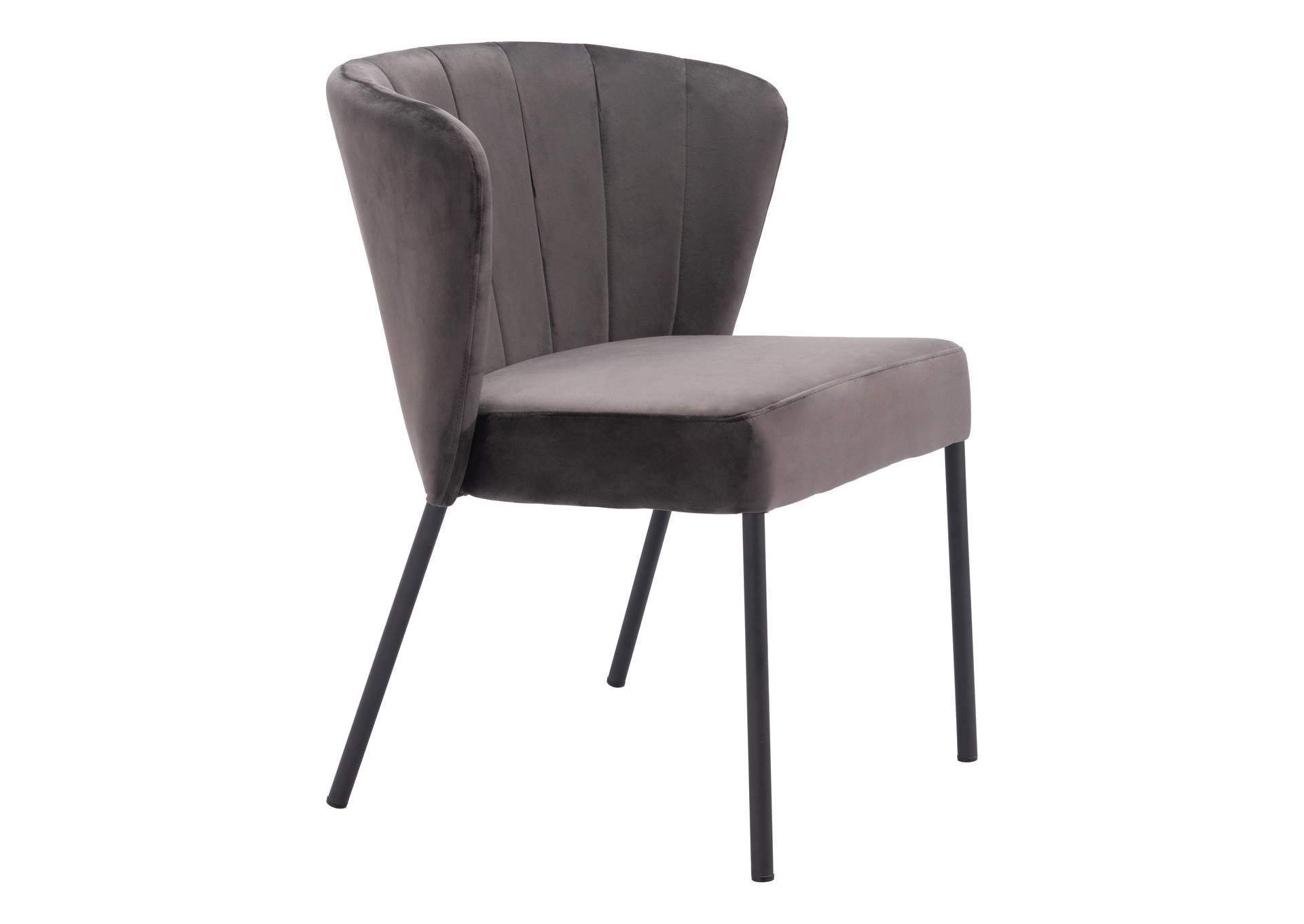 Aimee Dining Chair (Set Of 2) Gray image 4