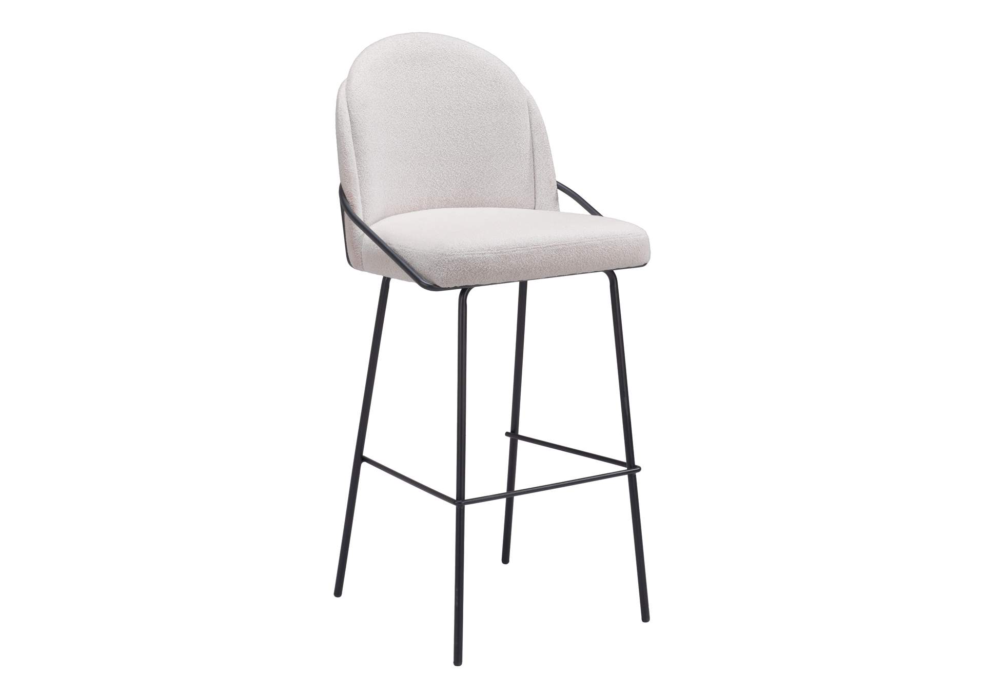 Jambi Barstool (Set Of 2) Ivory image 1