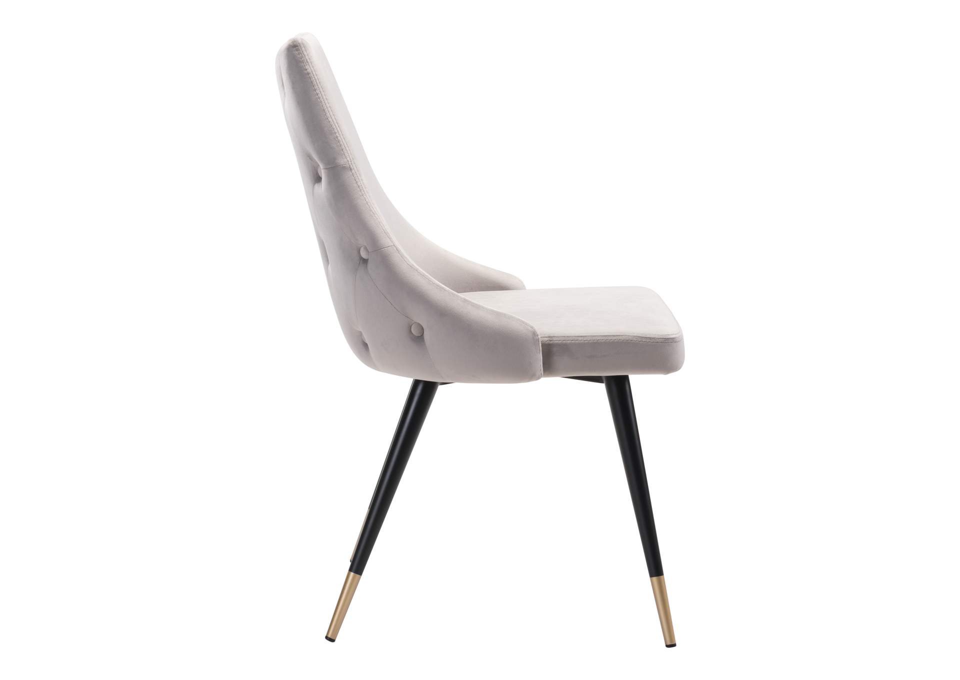 Piccolo Dining Chair (Set Of 2) Gray image 6