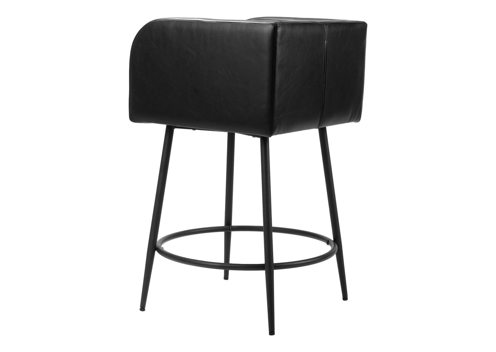 Horbat Counter Stool (Set Of 2) Black image 6