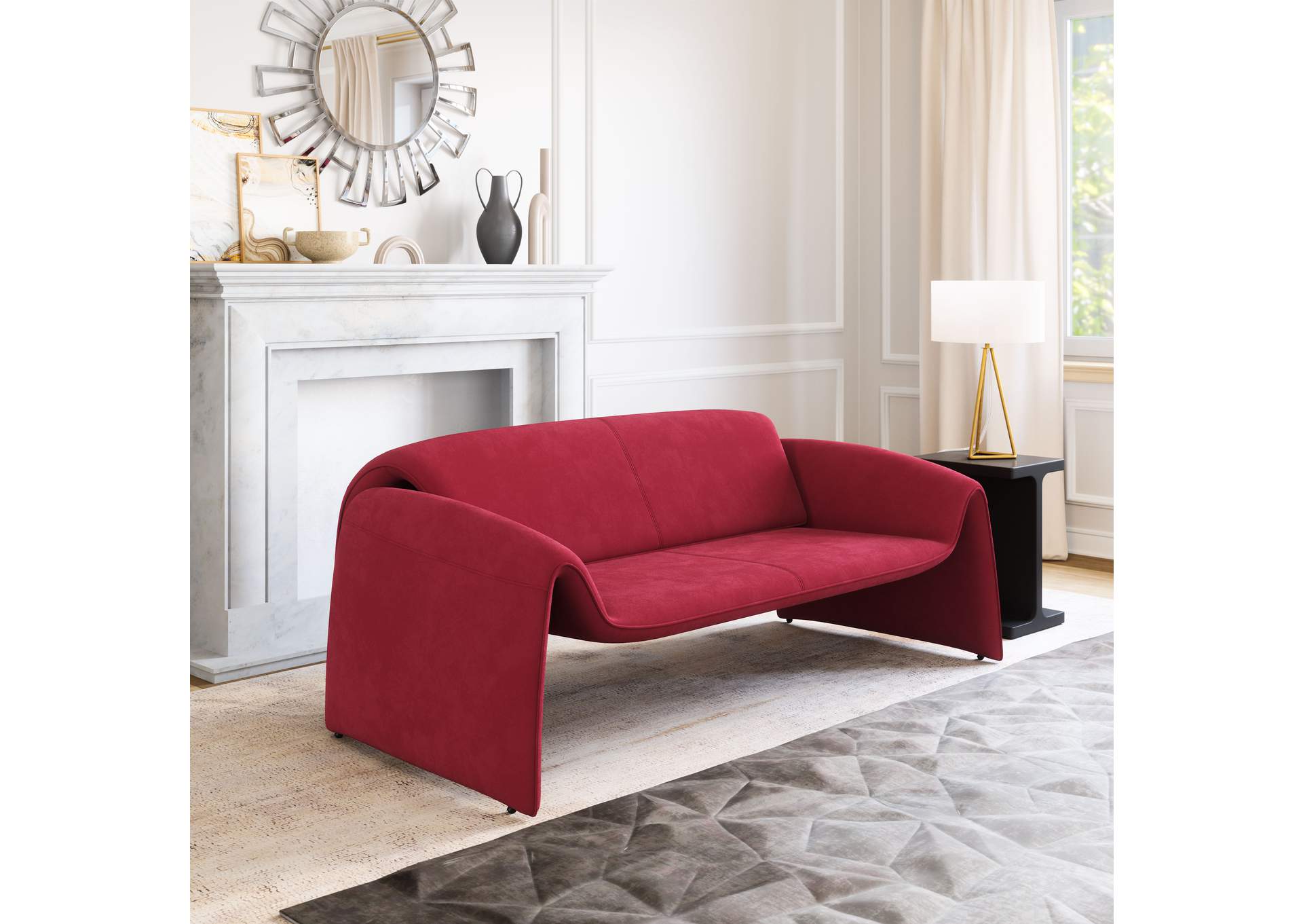 Horten Sofa Red image 1