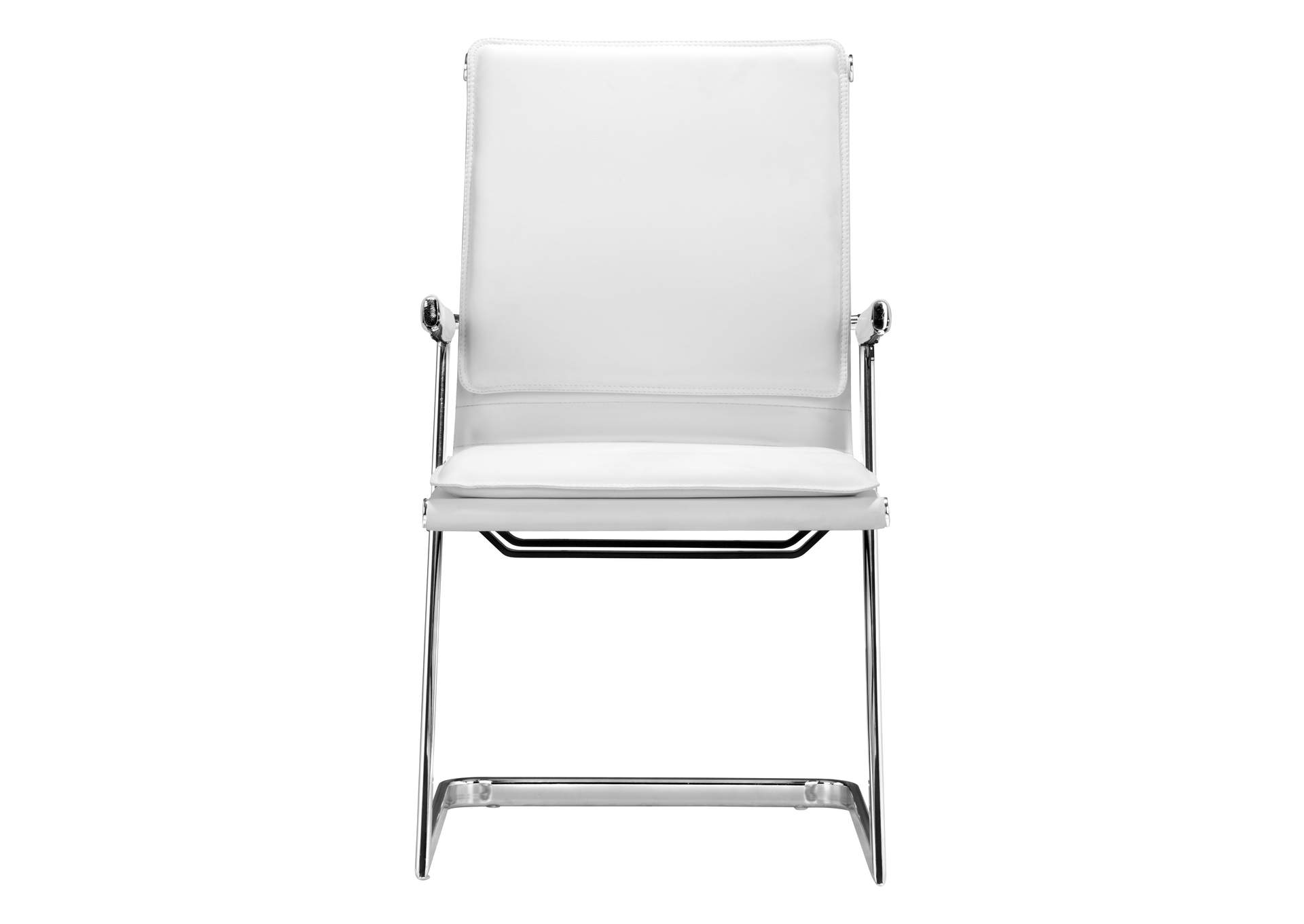 Lider Plus Conference Chair (Set Of 2) White image 6