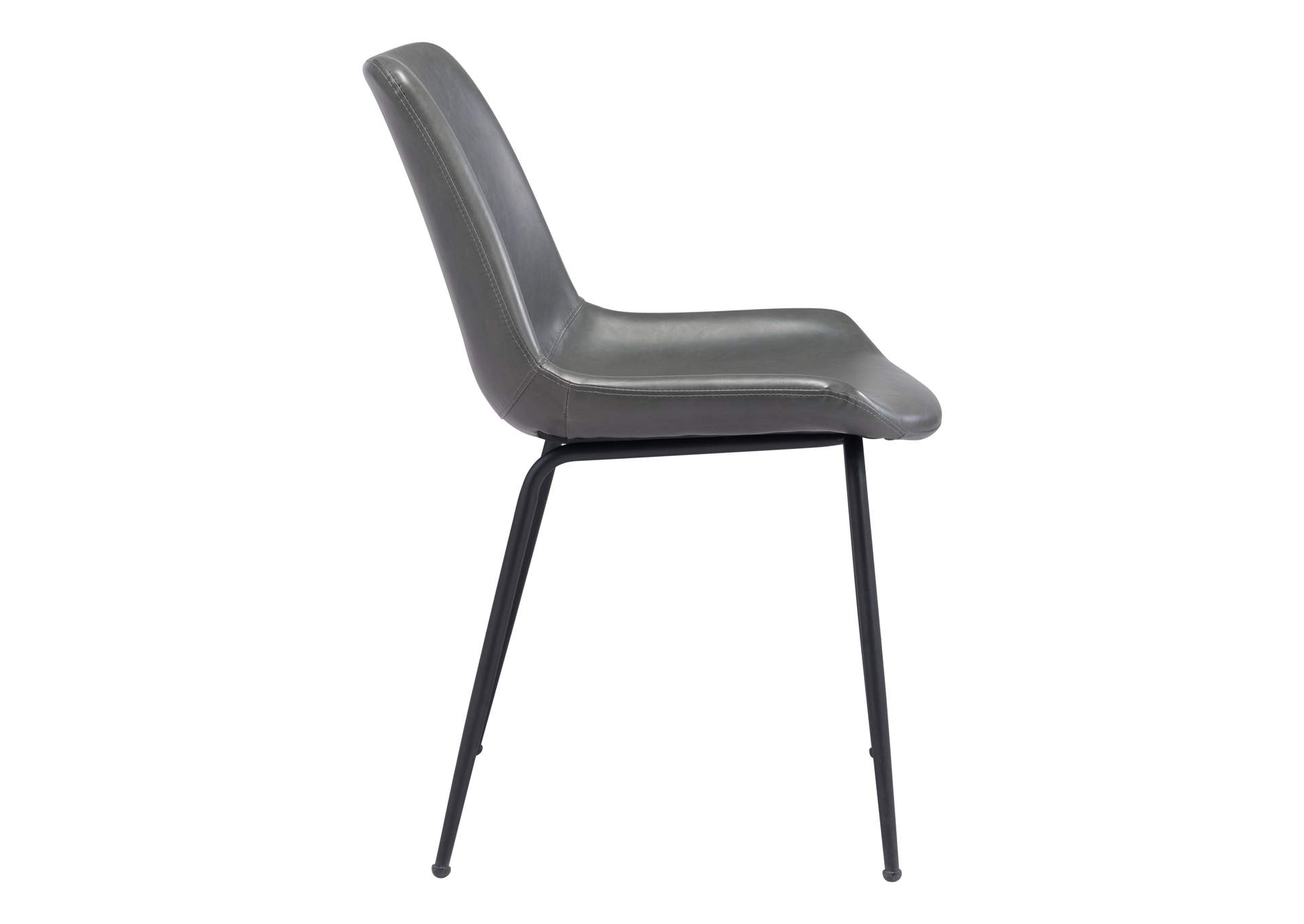 Byron Dining Chair (Set Of 2) Gray image 5