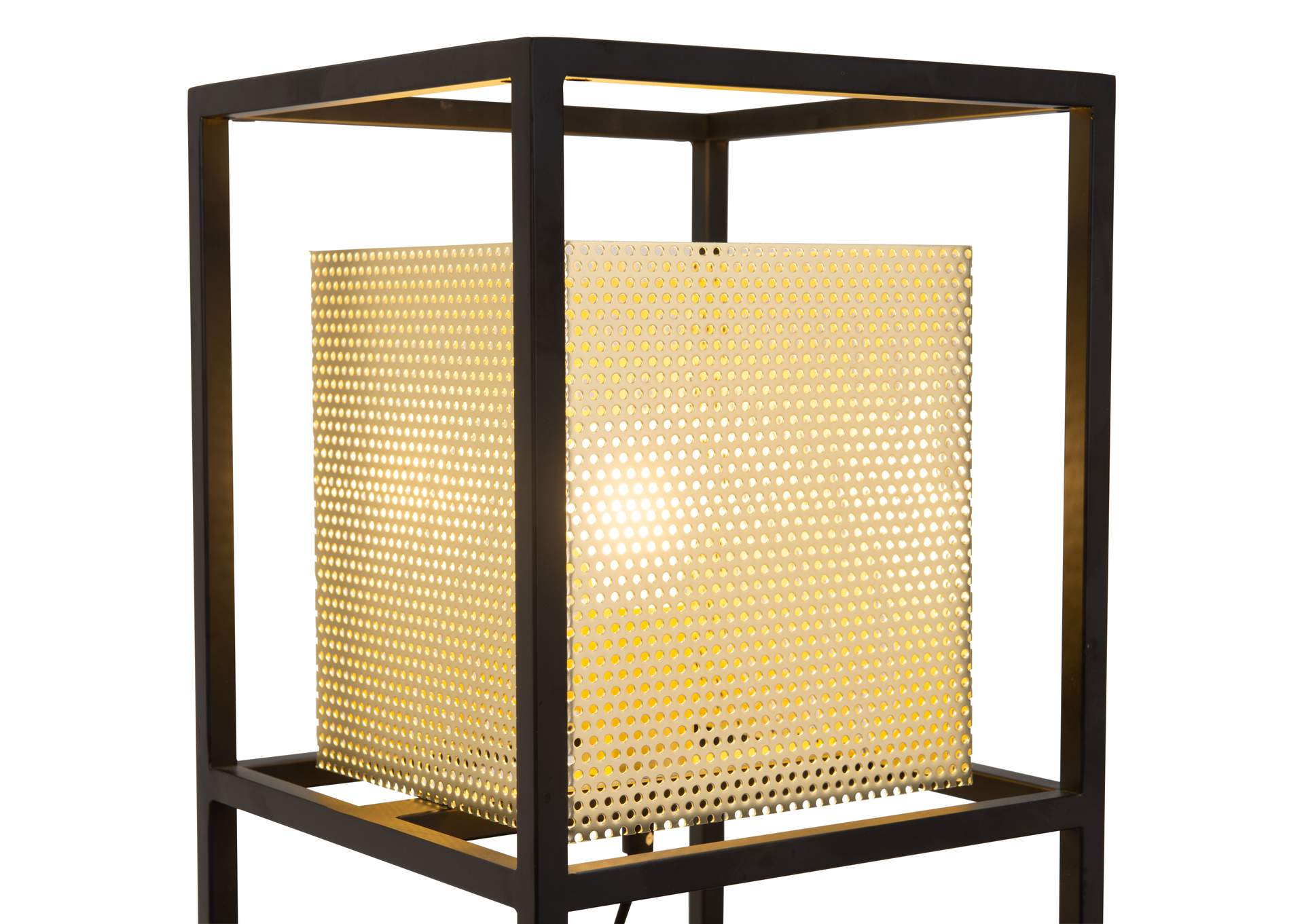 Yves Table Lamp Gold & Black image 7