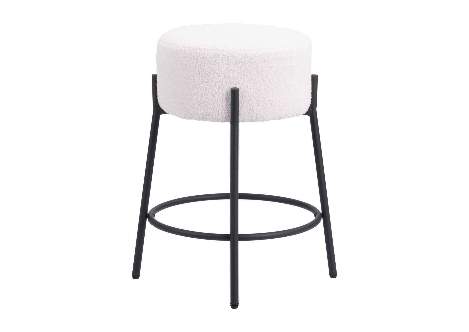 Blanche Counter Stool (Set Of 2) Ivory image 4